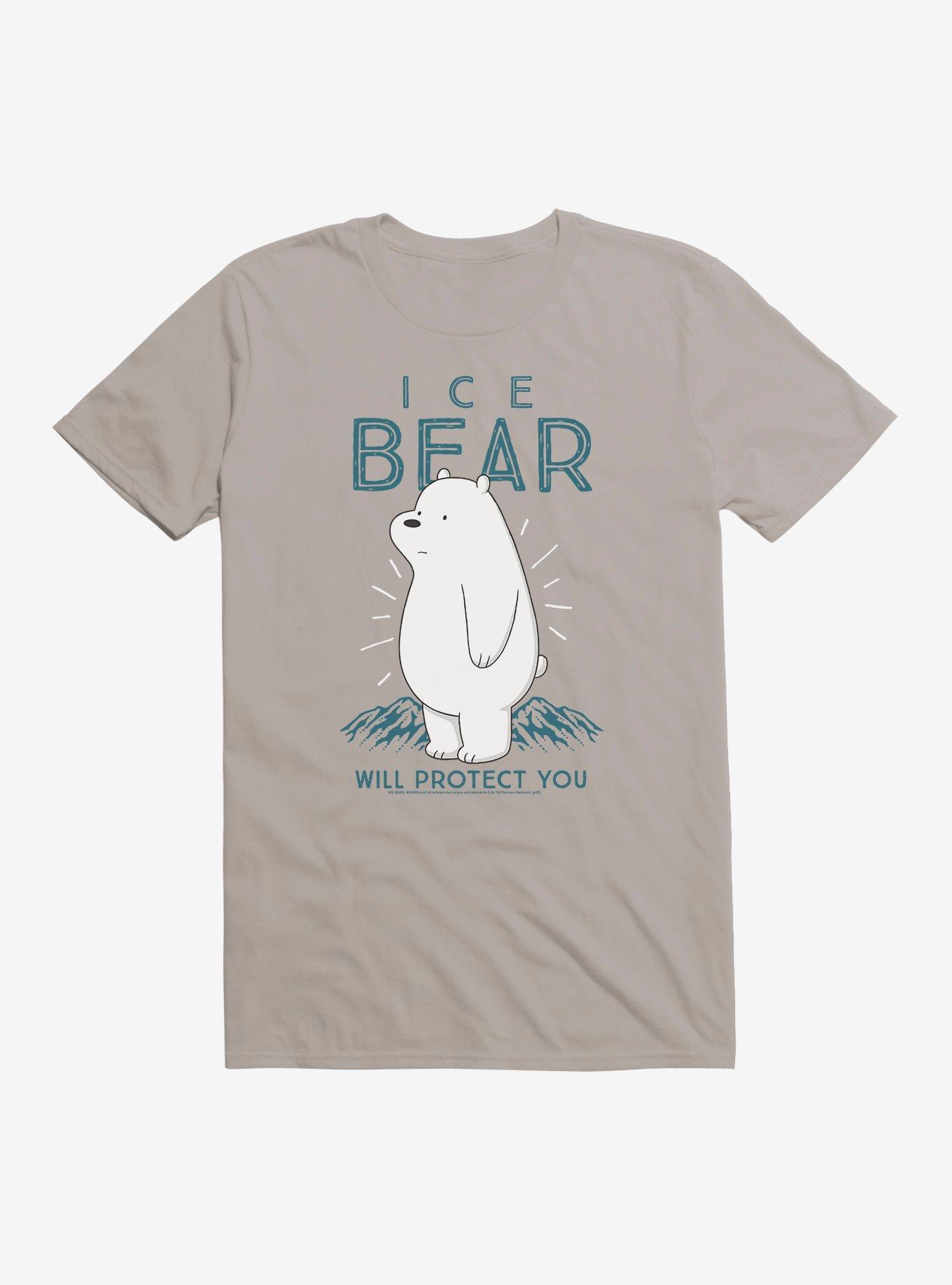 We Bare Bears Ice Bear Will Protect You T-Shirt, , hi-res