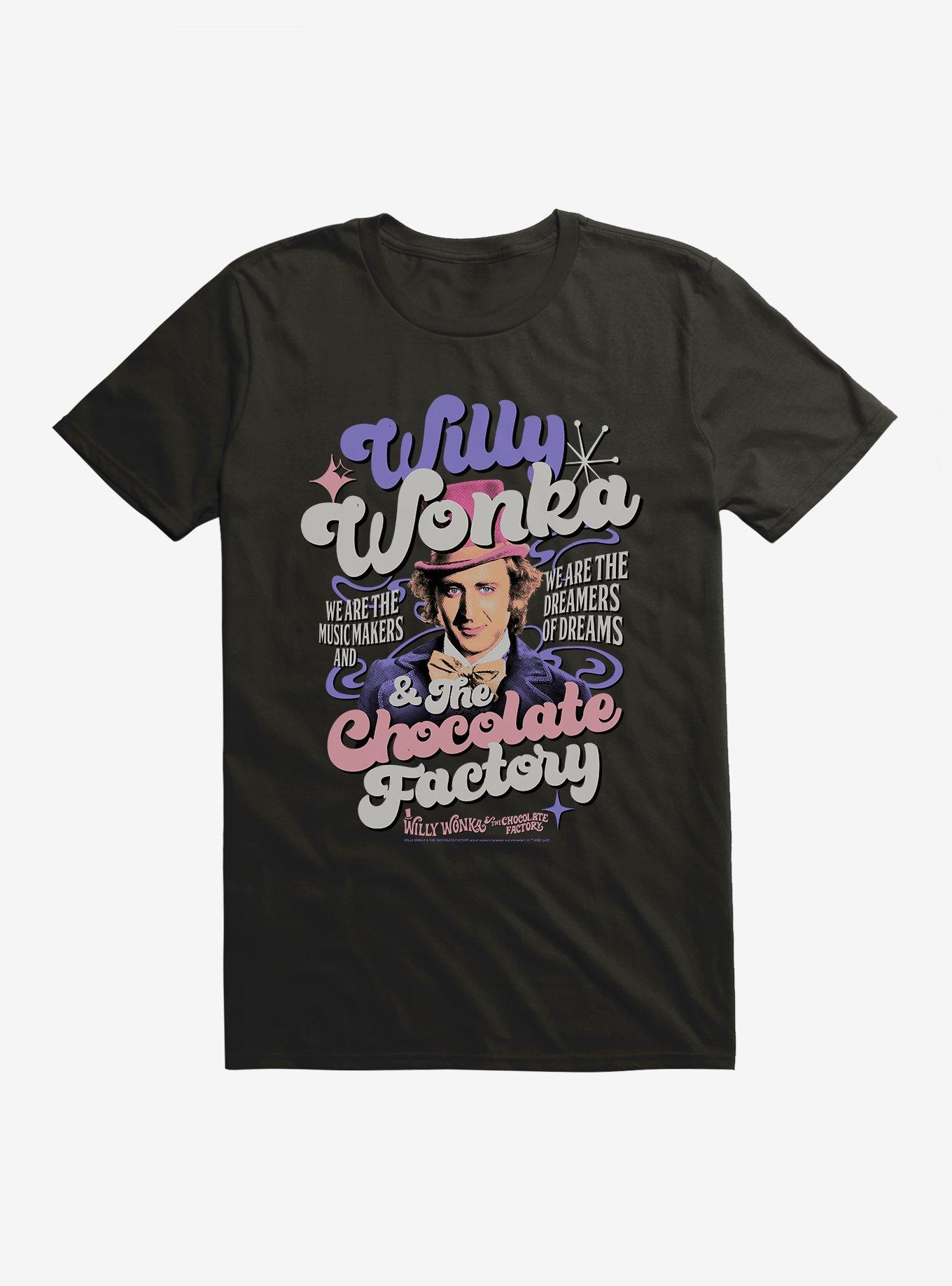 Willy Wonka And The Chocolate Factory We Are The Dreamers Of Dreams T-Shirt, , hi-res