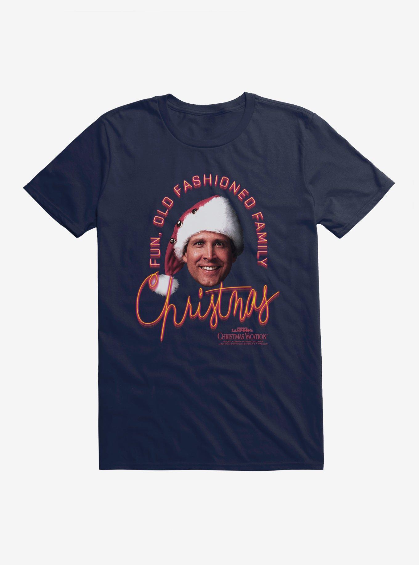 National Lampoon's Christmas Vacation Old Fashion T-Shirt, MIDNIGHT NAVY, hi-res