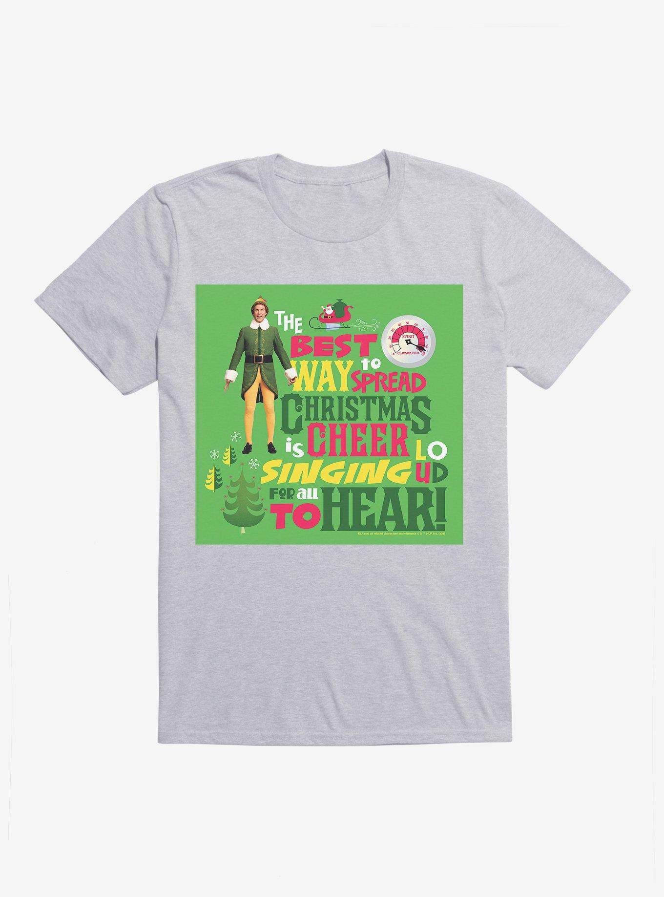 Elf Spread Christmas Cheer T-Shirt, , hi-res