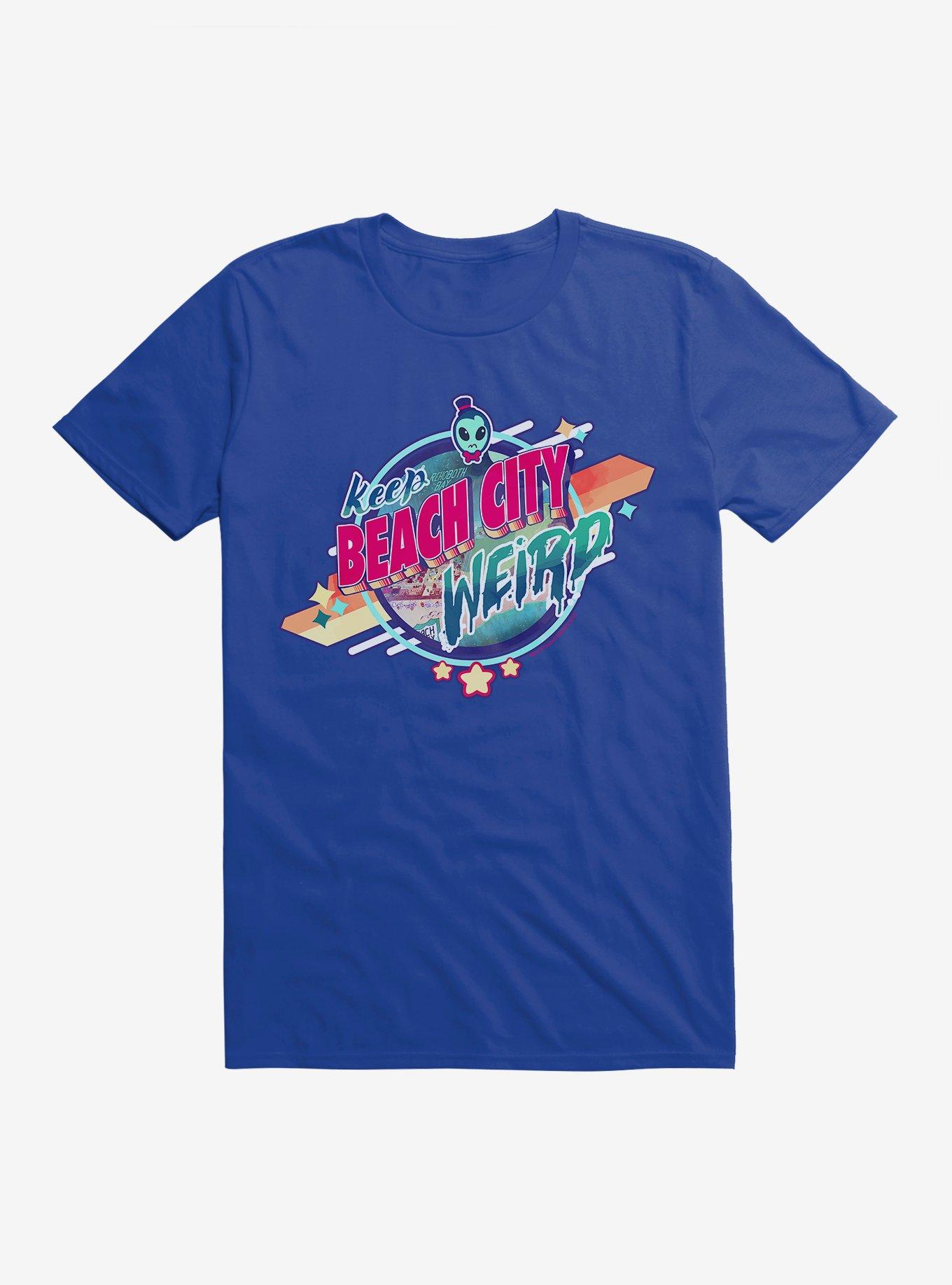 Steven Universe Keep Beach City Weird T-Shirt, ROYAL, hi-res