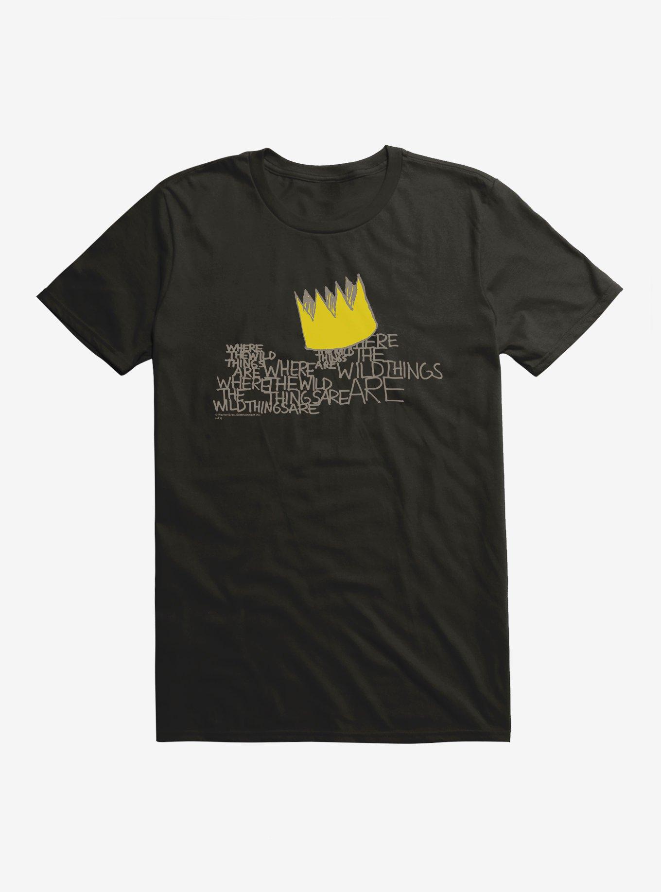 Where The Wild Things Are Crown Doodle T-Shirt, , hi-res