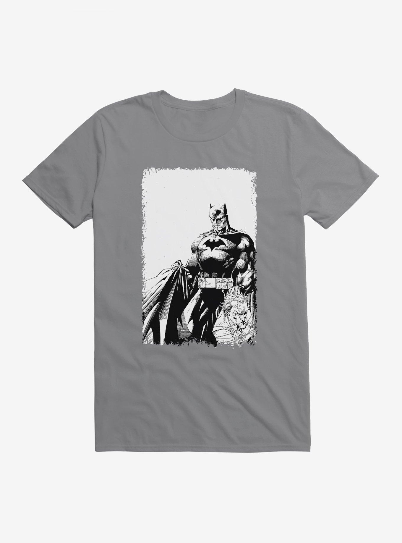 Batman Deafeat Evil T-Shirt, STORM GREY, hi-res