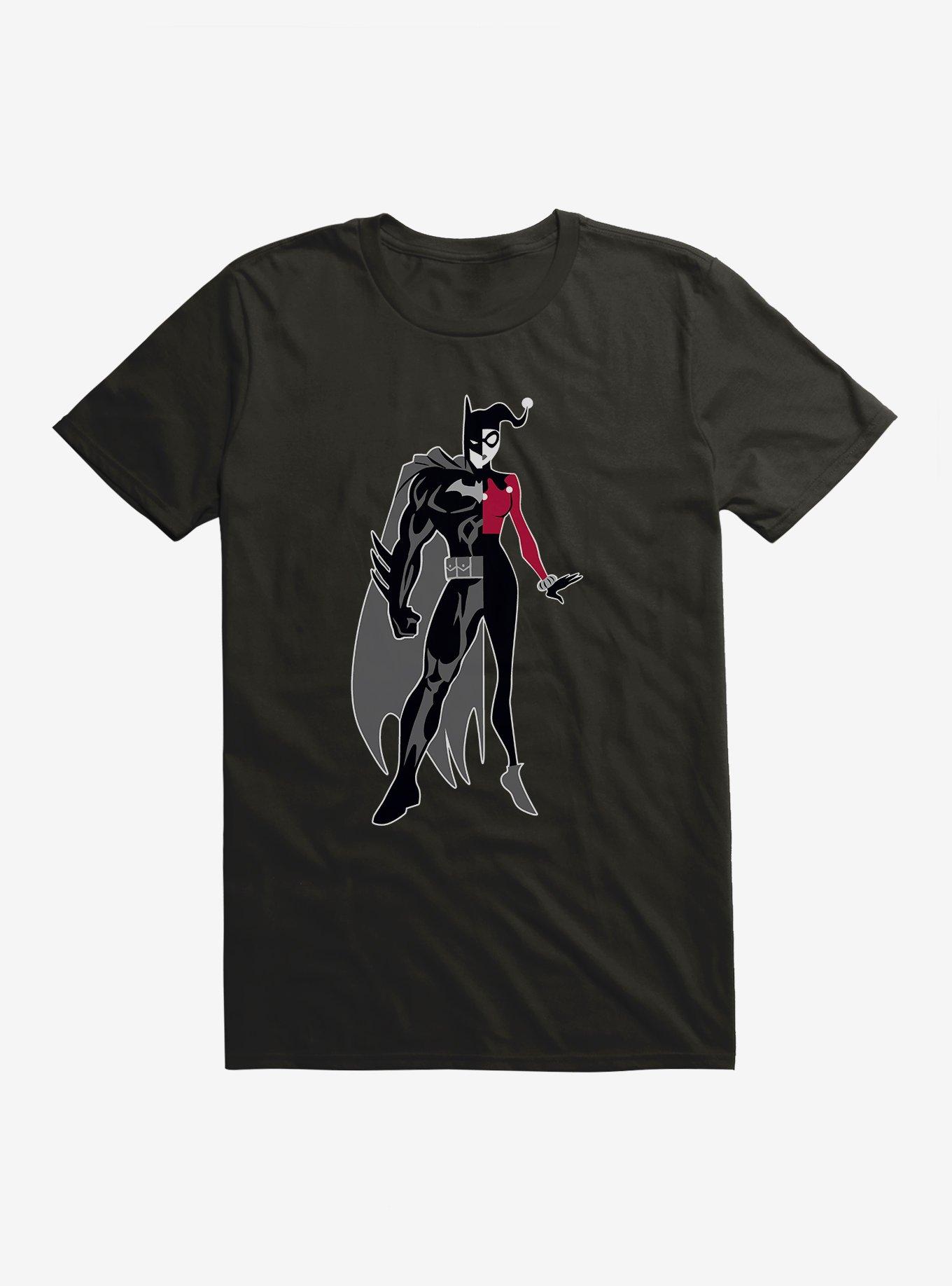 Batman Half Batman Half Harley Quinn T-Shirt