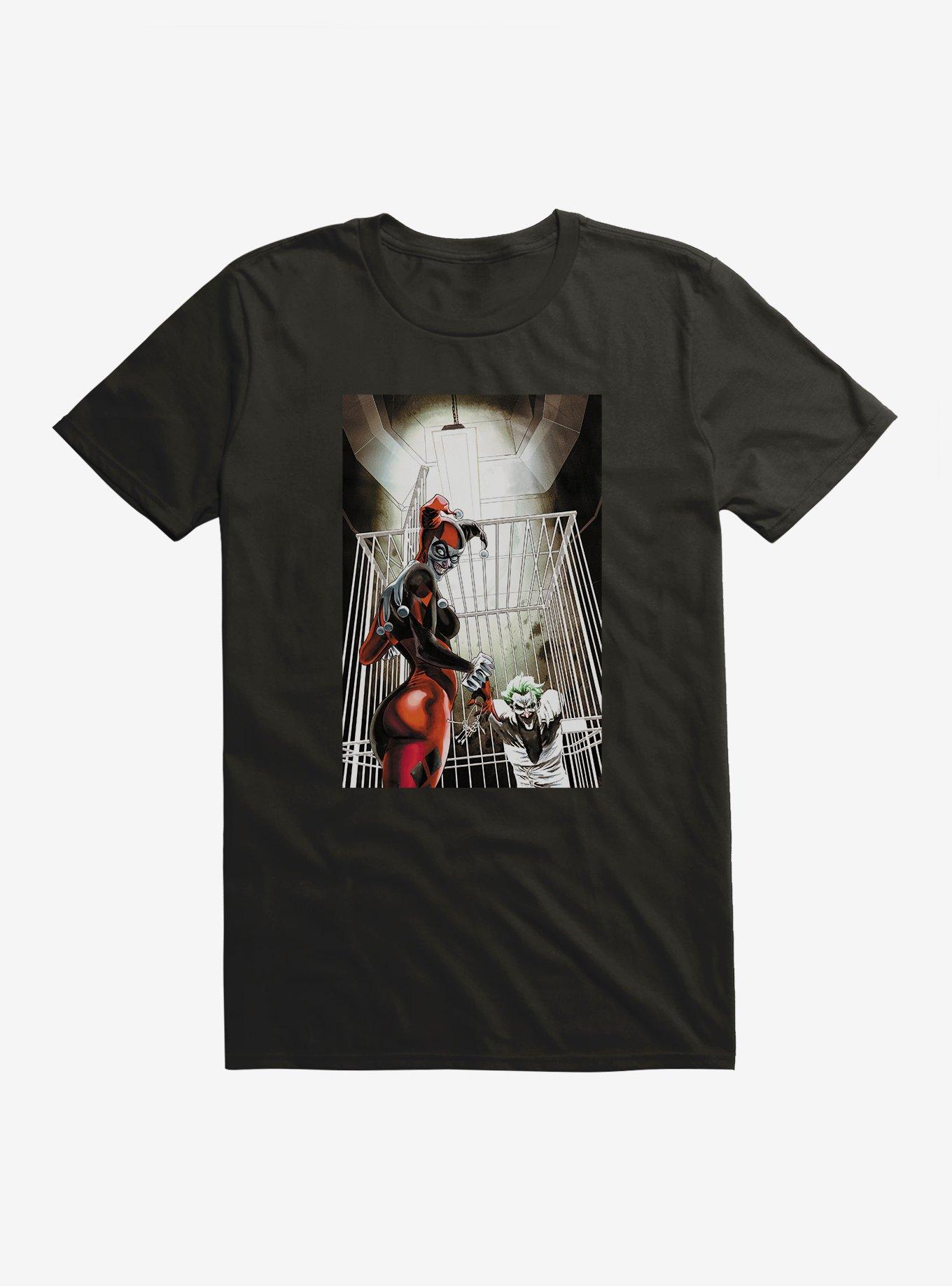 Batman Harley Quinn and The Joker Cage T-Shirt, , hi-res