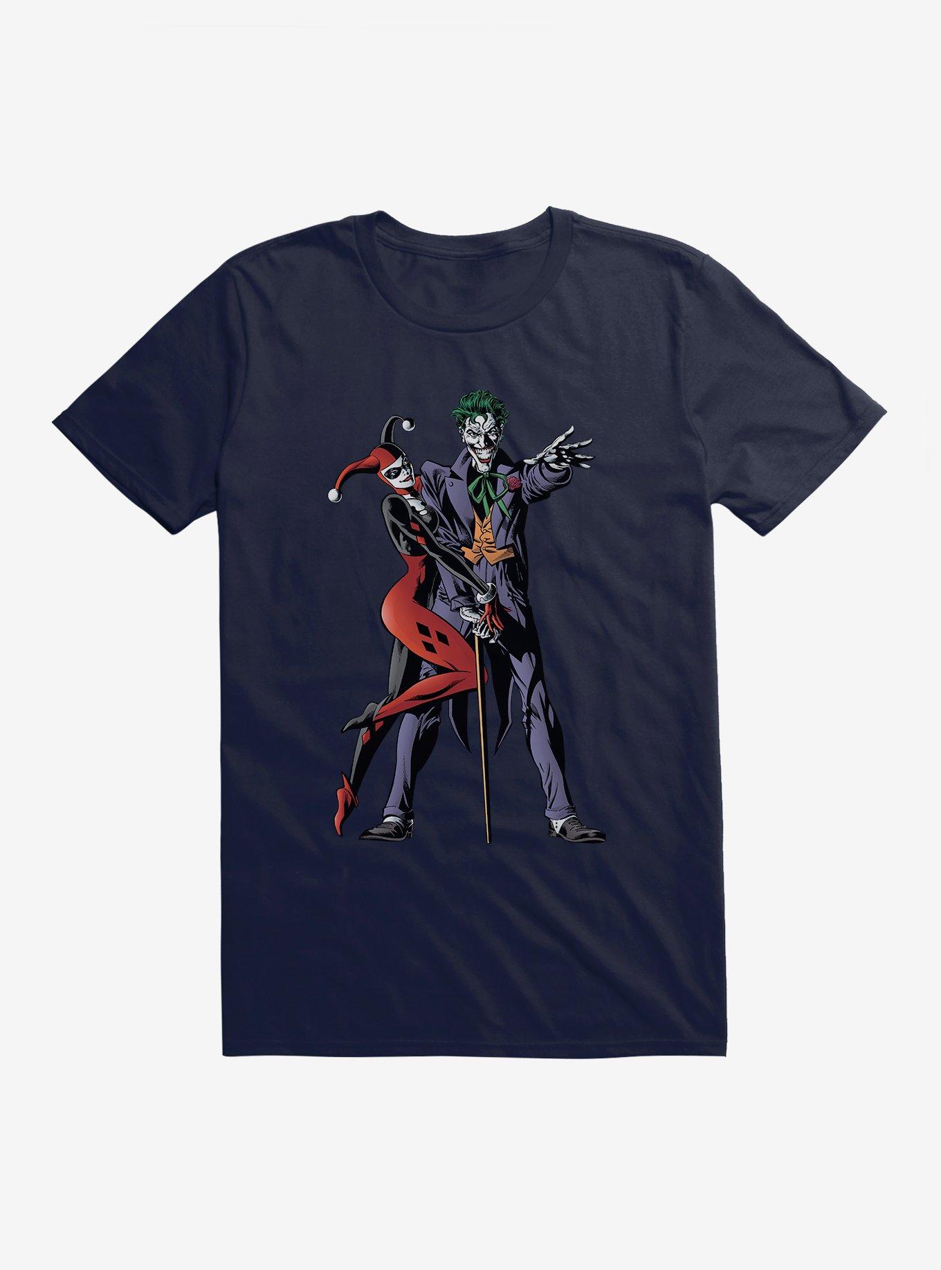 Batman Harley Quinn and the Joker T-Shirt, NAVY, hi-res