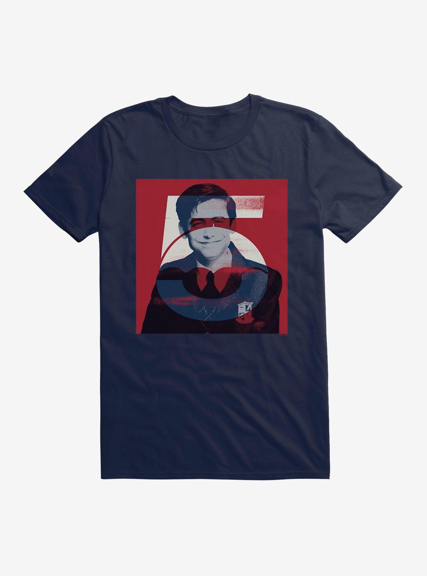 The Umbrella Academy Number Five T-Shirt, MIDNIGHT NAVY, hi-res