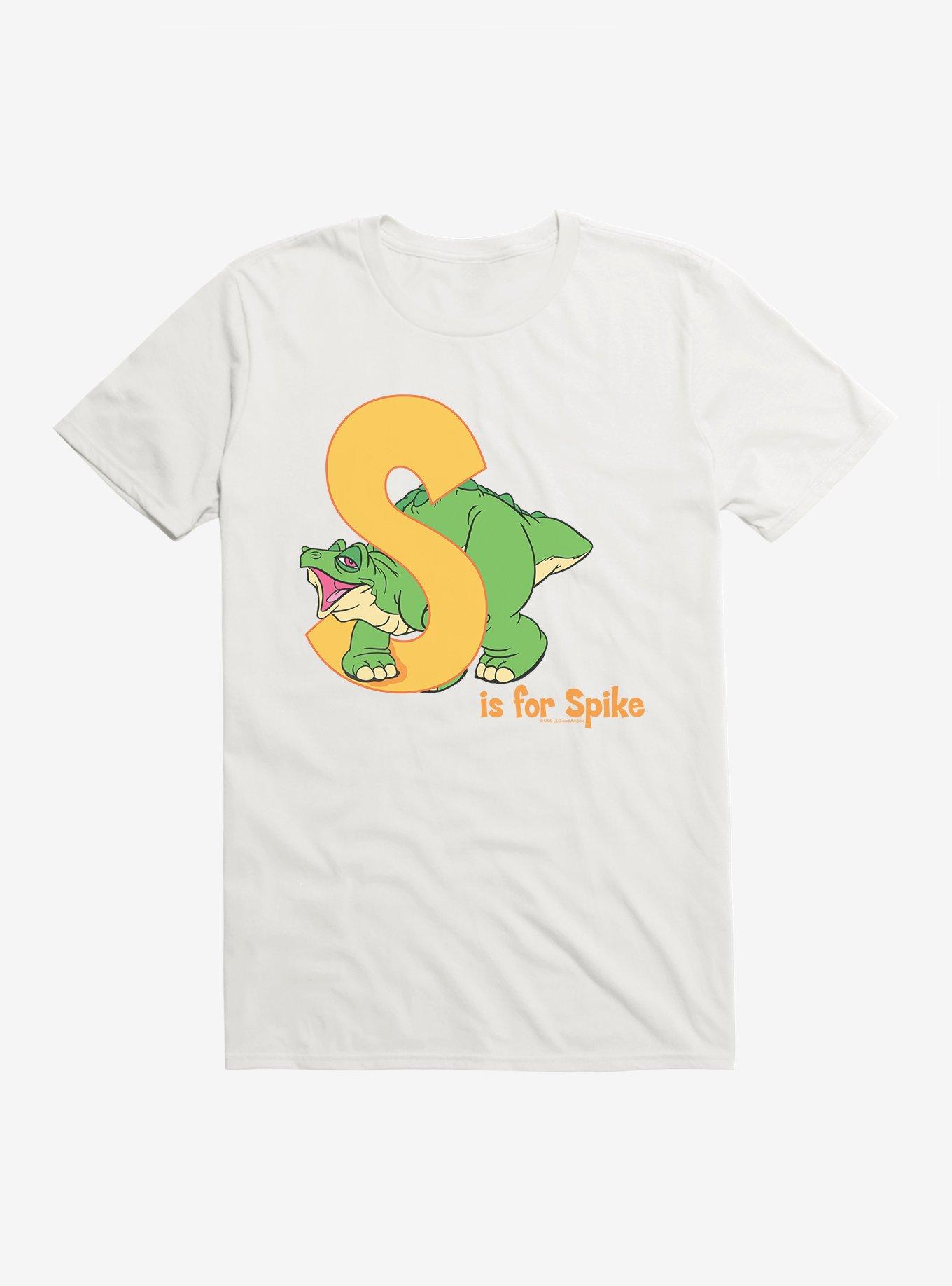 The Land Before Time S Is For Spike Alphabet T-Shirt