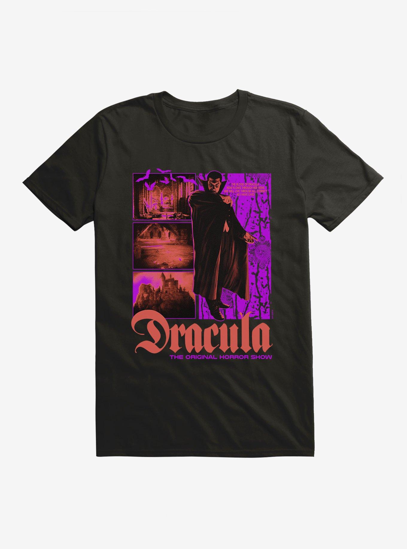 Universal Monsters Dracula The Original T-Shirt - BLACK | BoxLunch