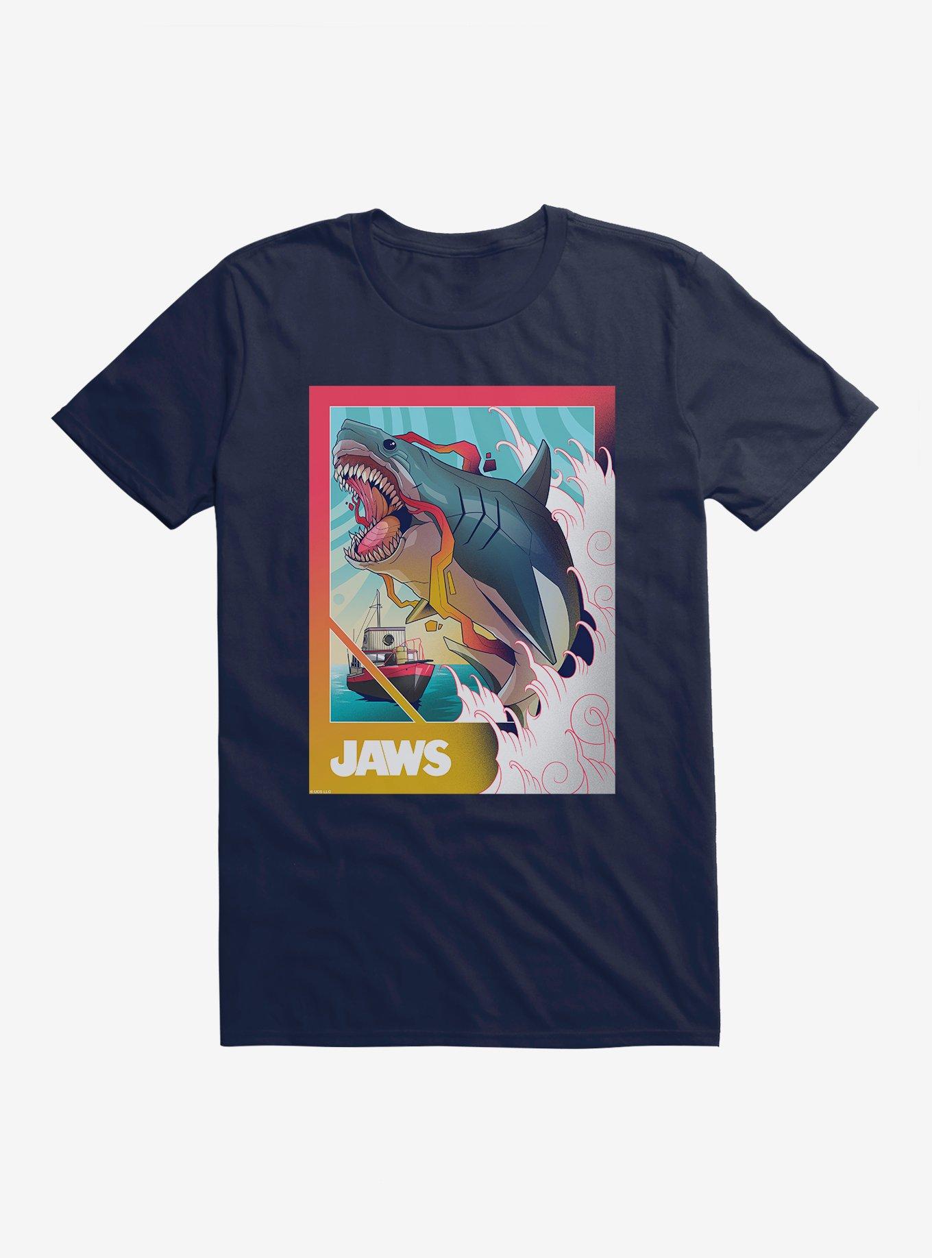 Jaws Leap Bold Art T-Shirt, , hi-res