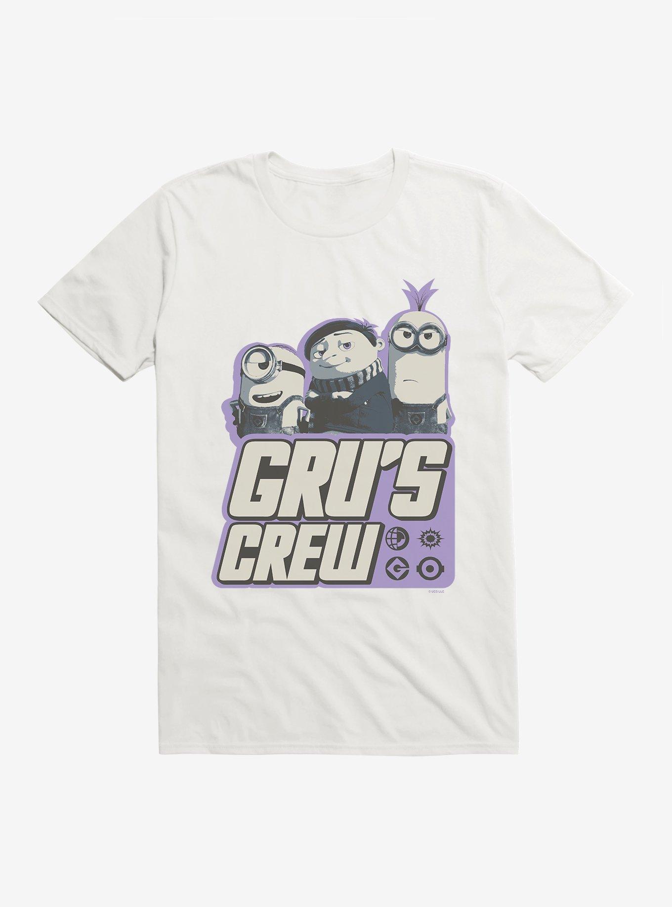 Minions Rise Of Gru Crew T-Shirt, WHITE, hi-res