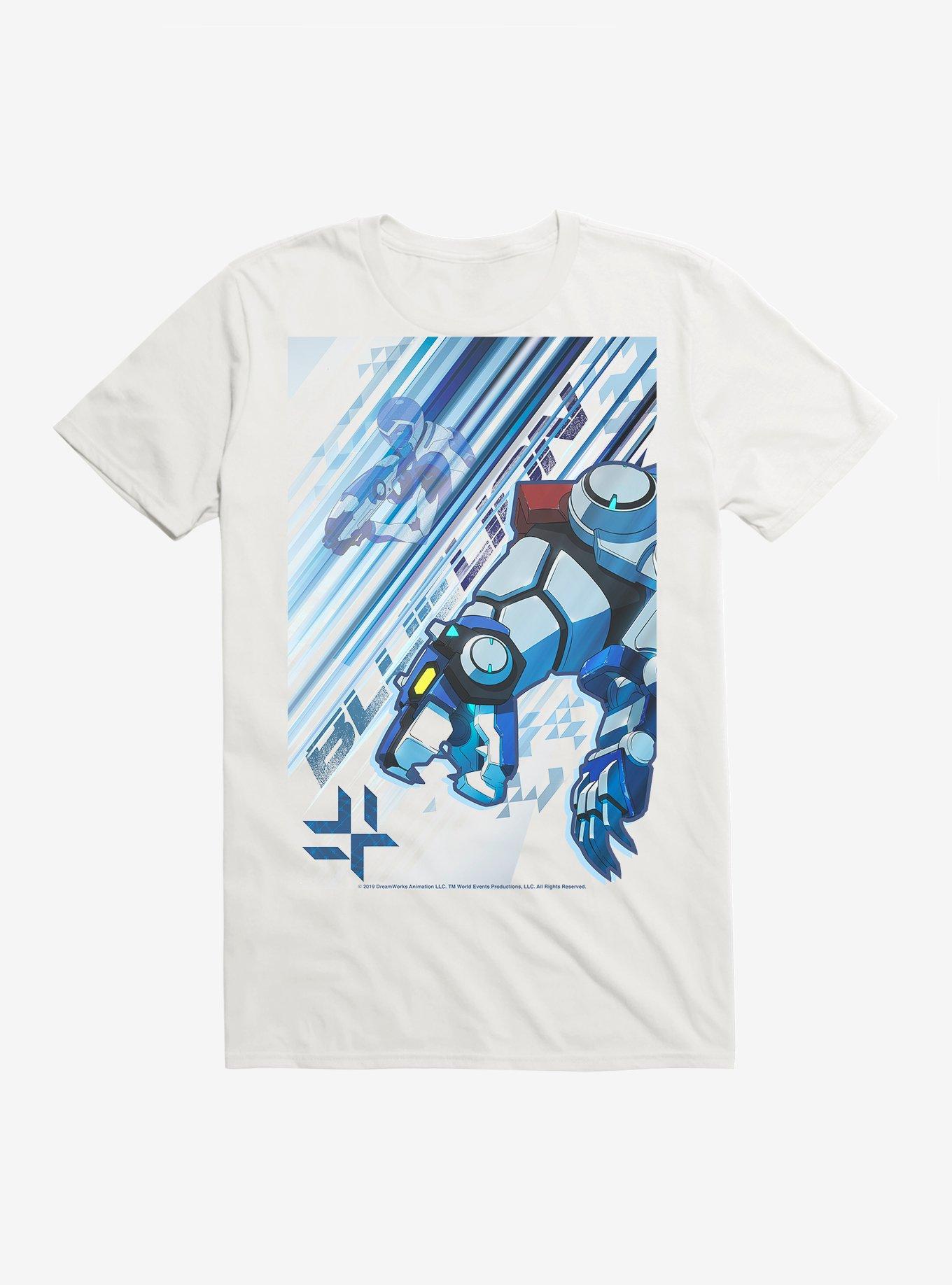 Voltron Blue Lion T-Shirt, WHITE, hi-res