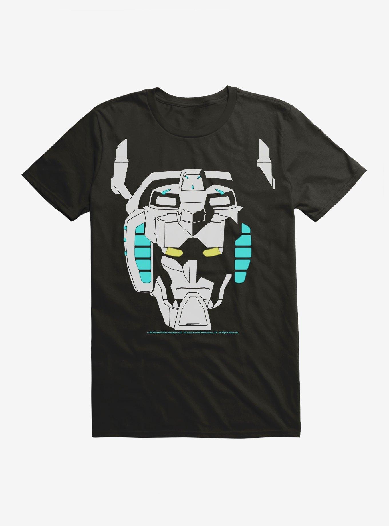 Voltron Contrast Mask T-Shirt, BLACK, hi-res