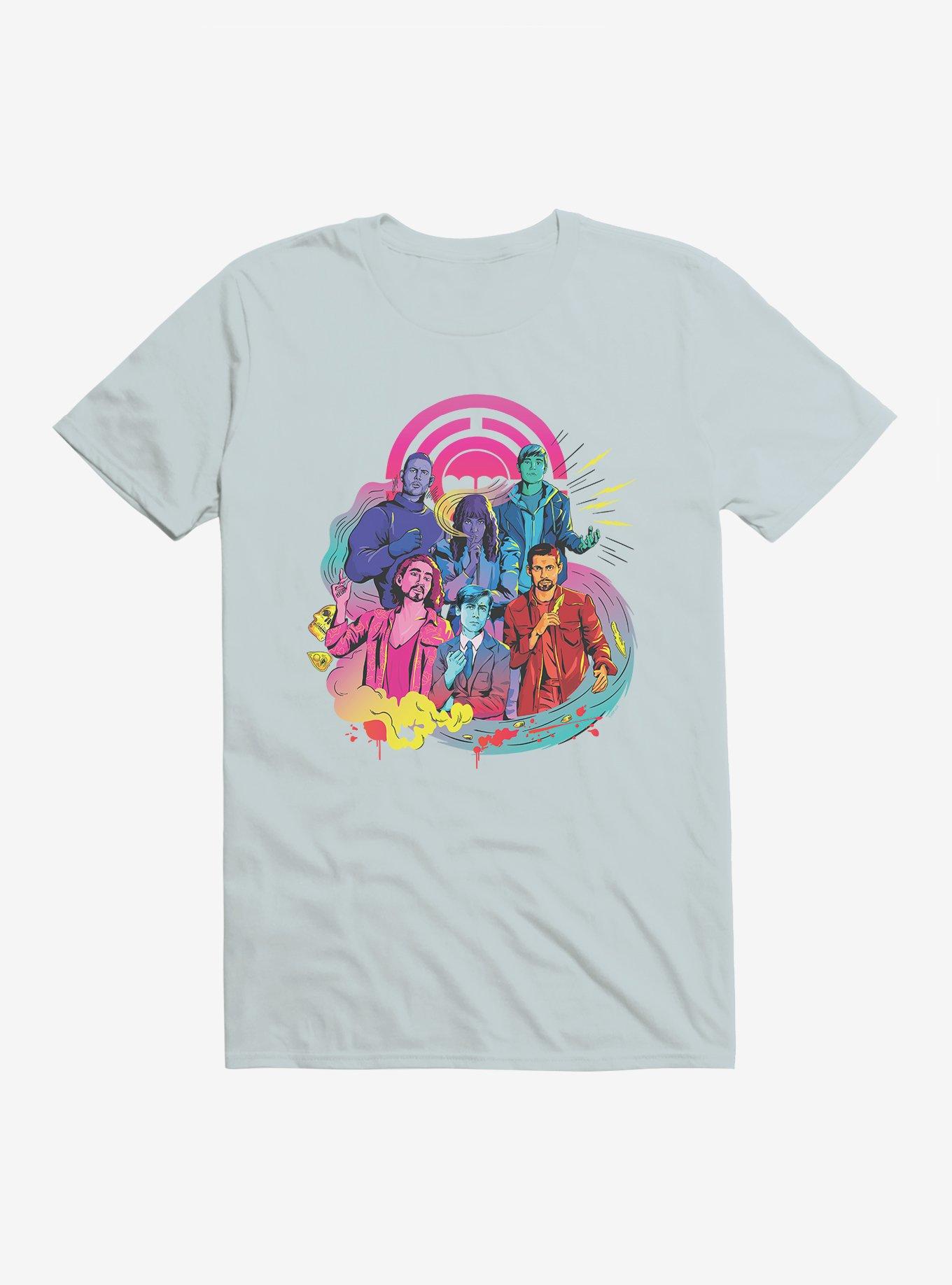 Umbrella Academy Multicolor Art T-Shirt