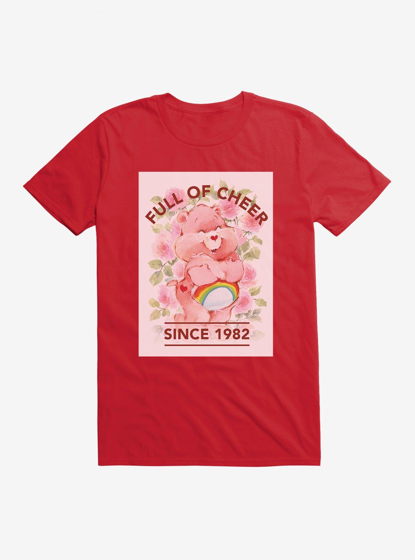 Care Bears Full Of Cheer Floral T-Shirt, , hi-res