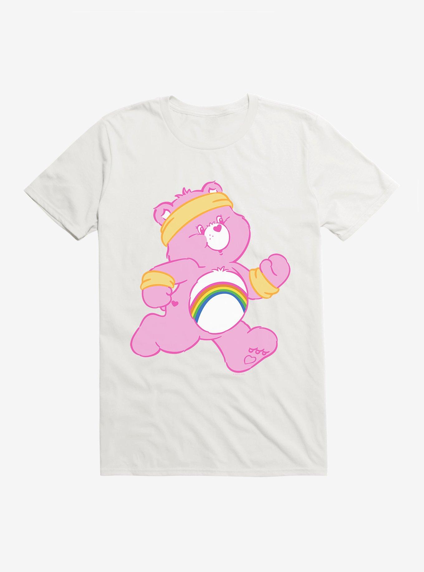Care Bears Cheer Bear Exercise T-Shirt, WHITE, hi-res