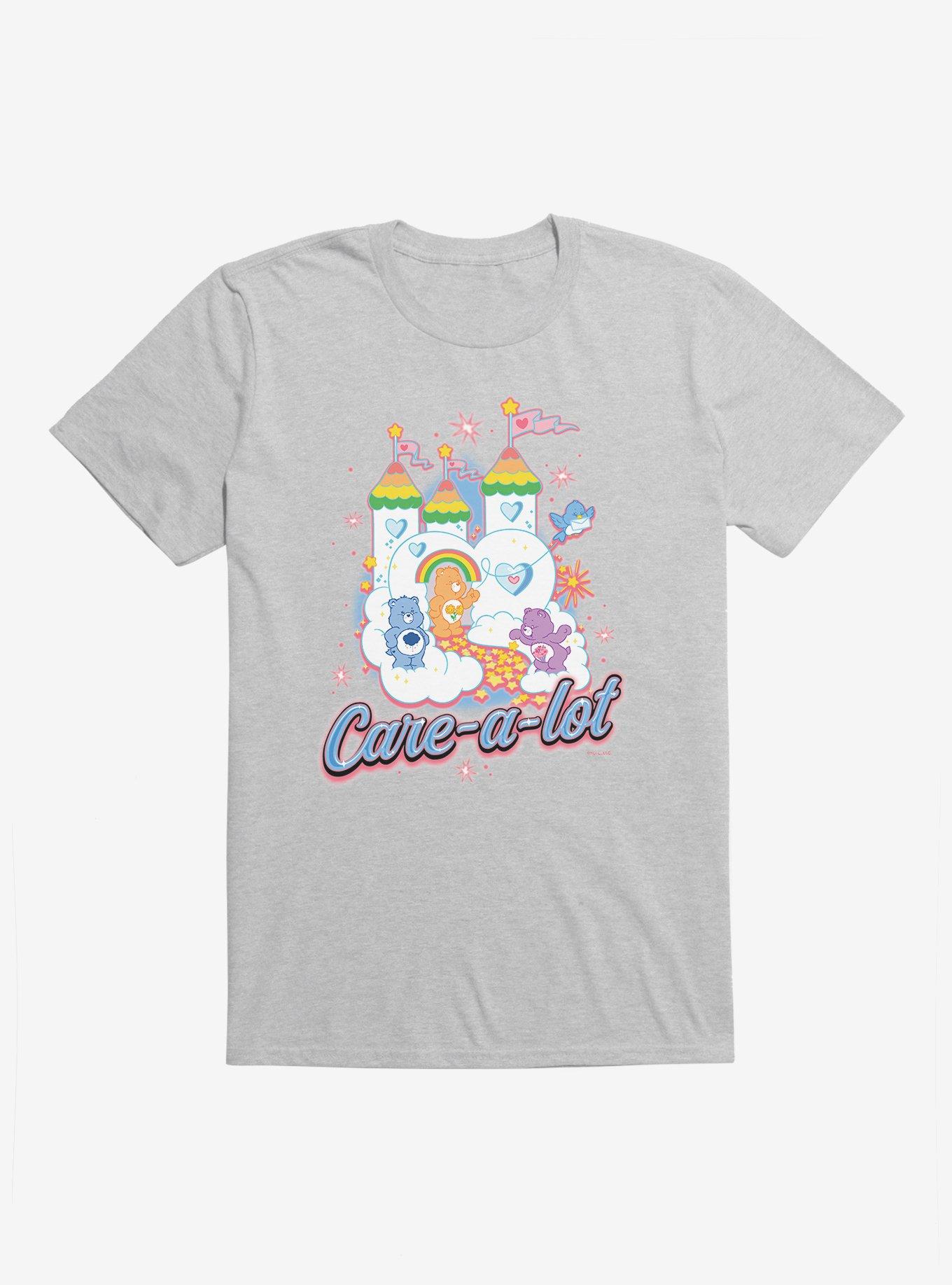 Care Bears Care A Lot T-Shirt, HEATHER GREY, hi-res