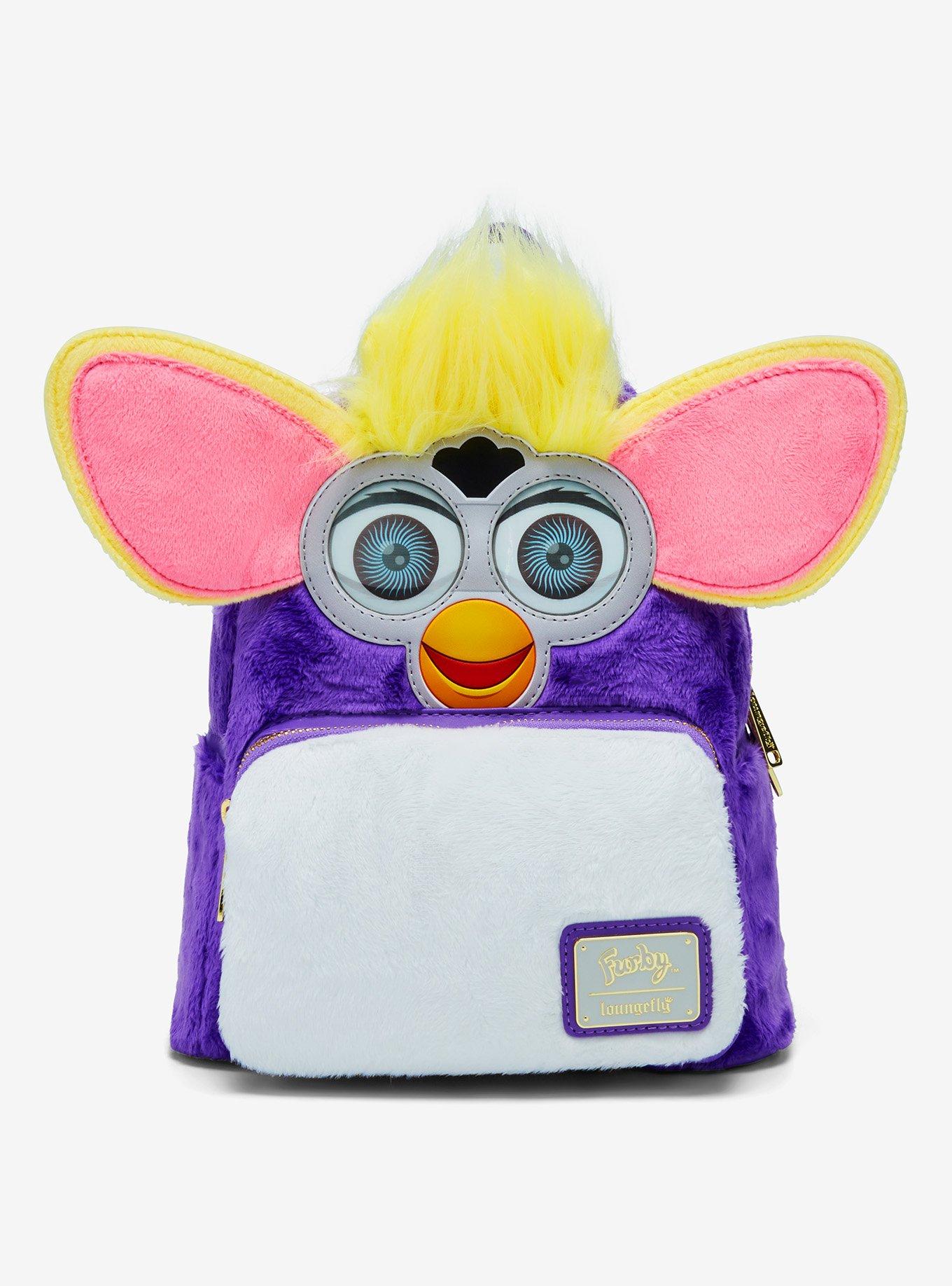 Loungefly Furby Lenticular Eyes Fuzzy Mini Backpack, , hi-res