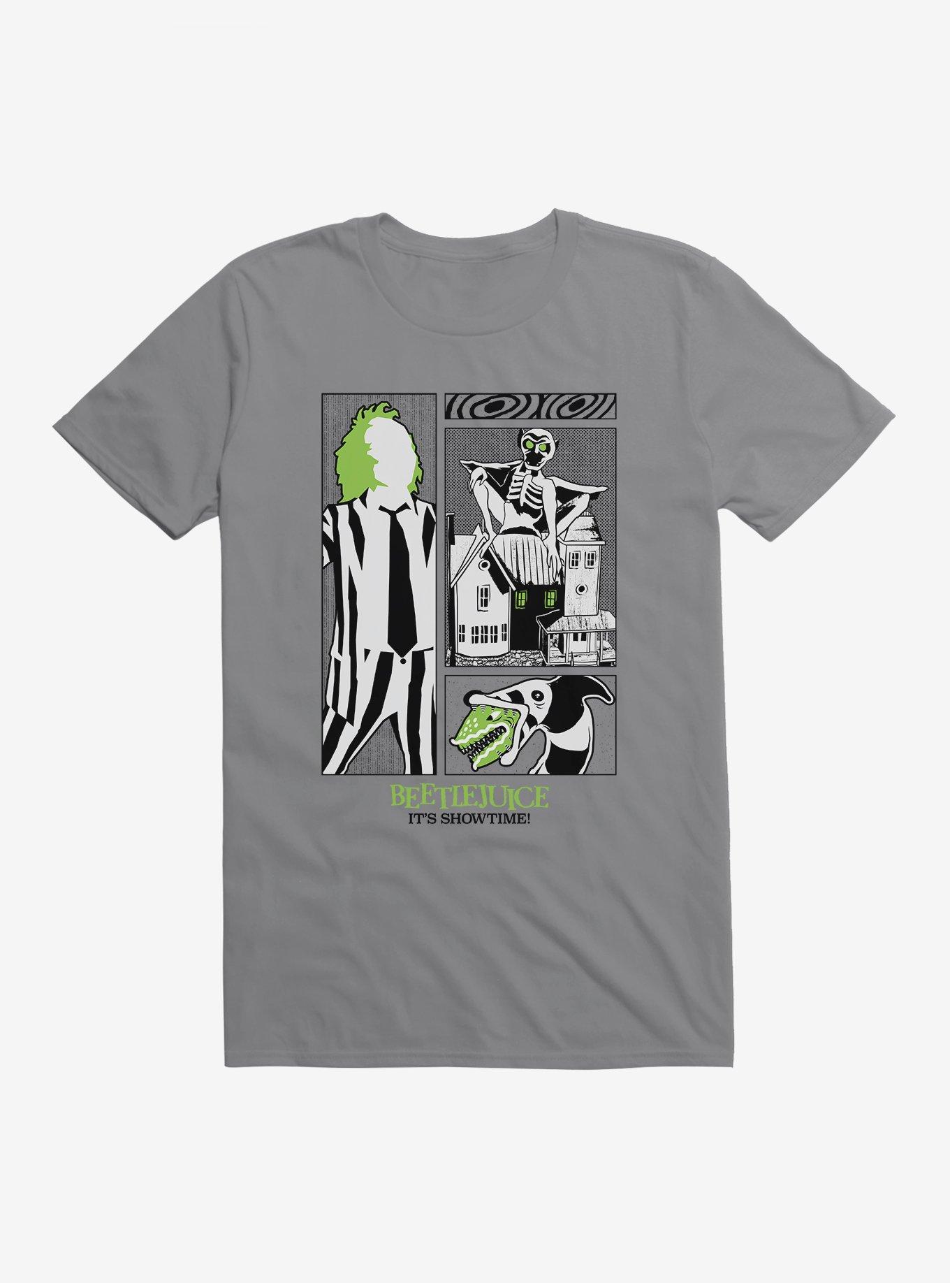 Beetlejuice It's Showtime! T-Shirt, STORM GREY, hi-res
