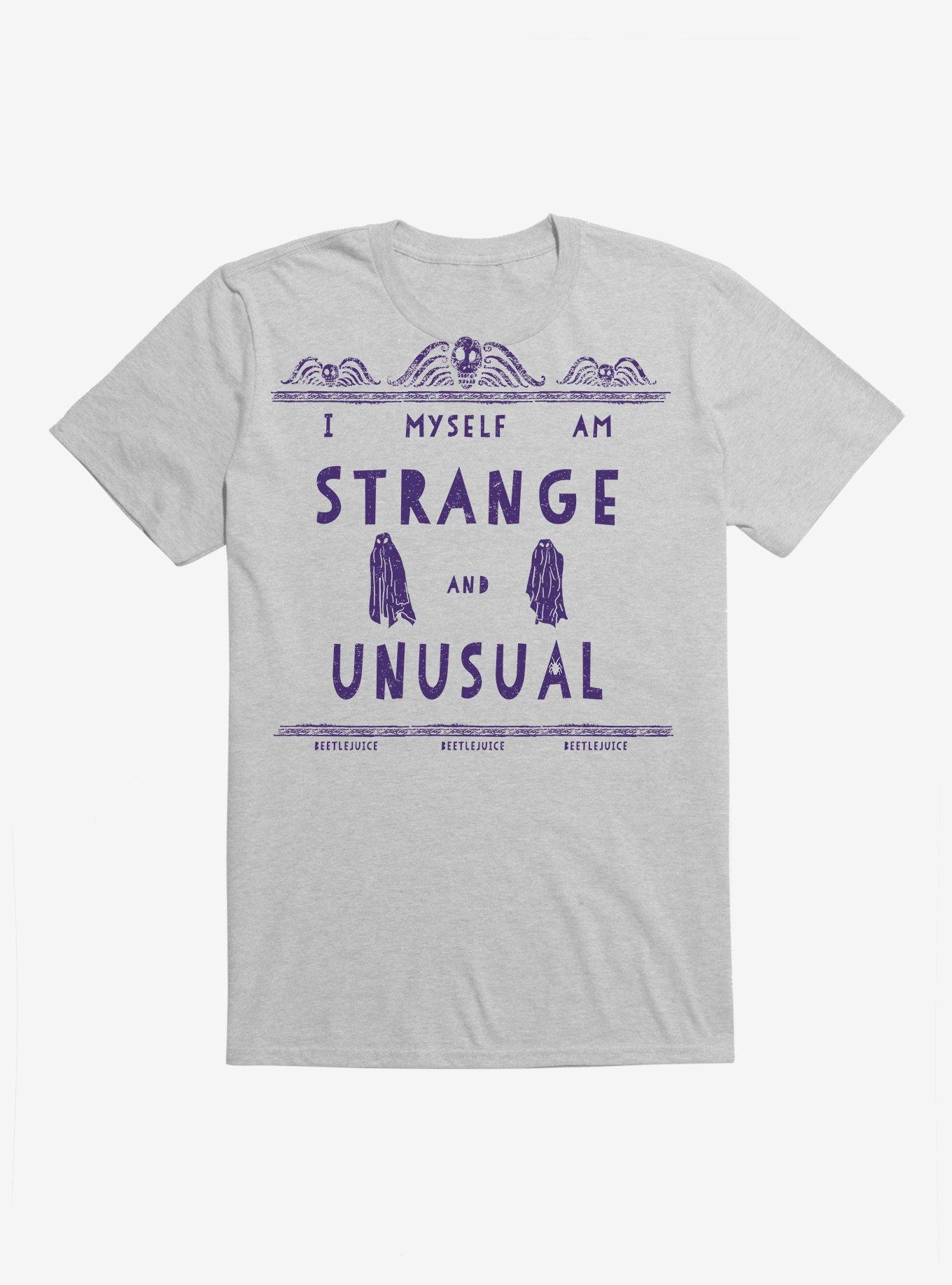 Beetlejuice I Myself T-Shirt, HEATHER GREY, hi-res