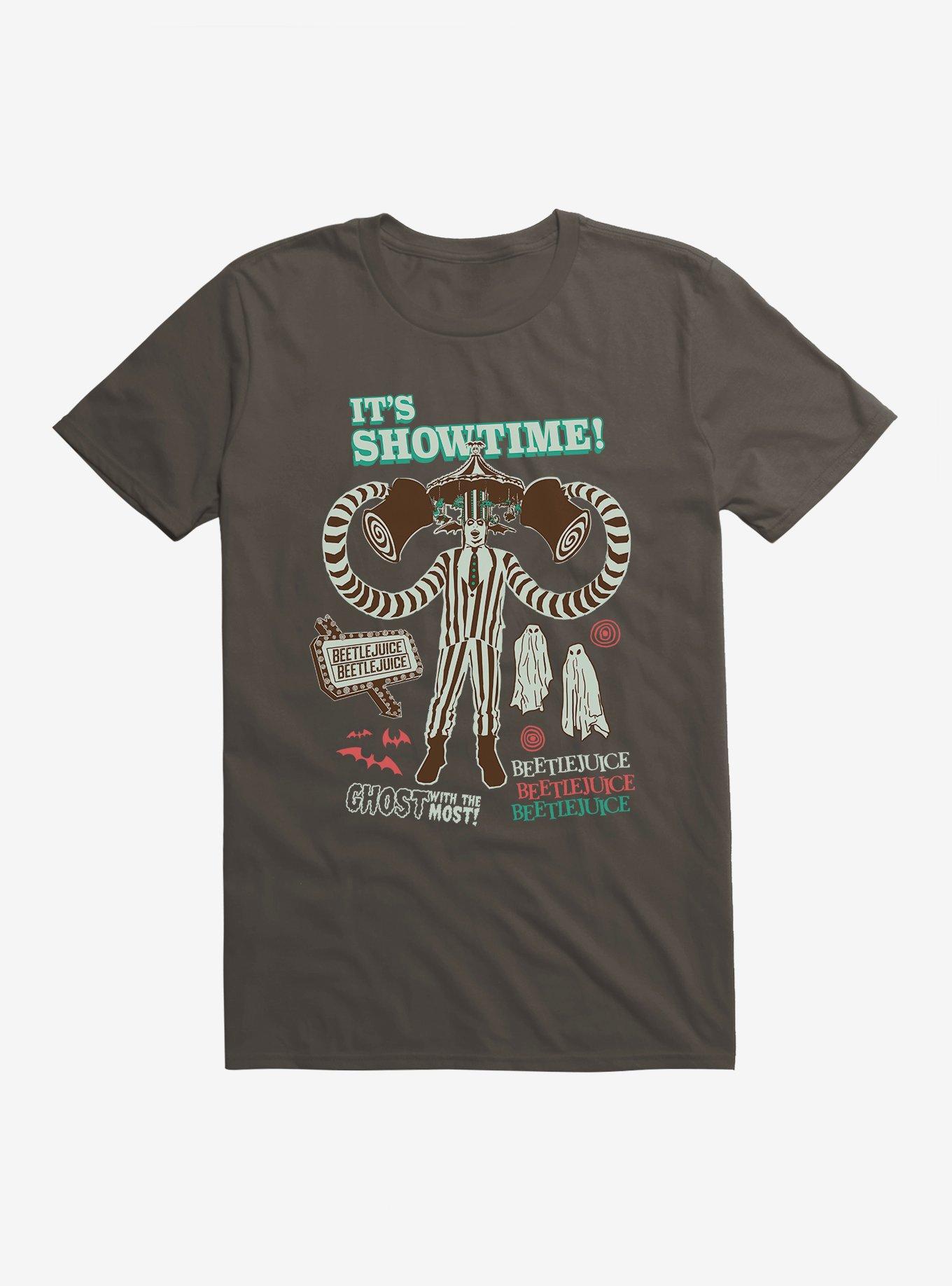 Beetlejuice Ghost With The Most! T-Shirt, SMOKE, hi-res