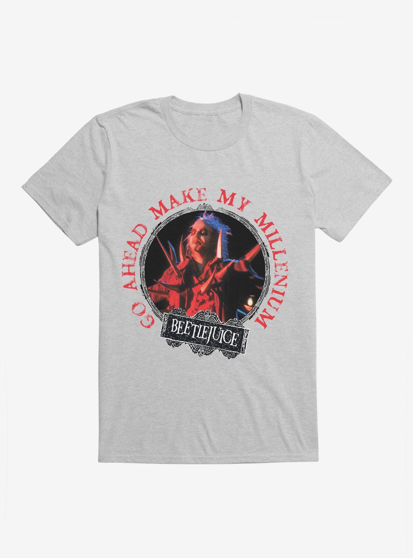 Beetlejuice Go Ahead Make My Millenium T-Shirt, , hi-res