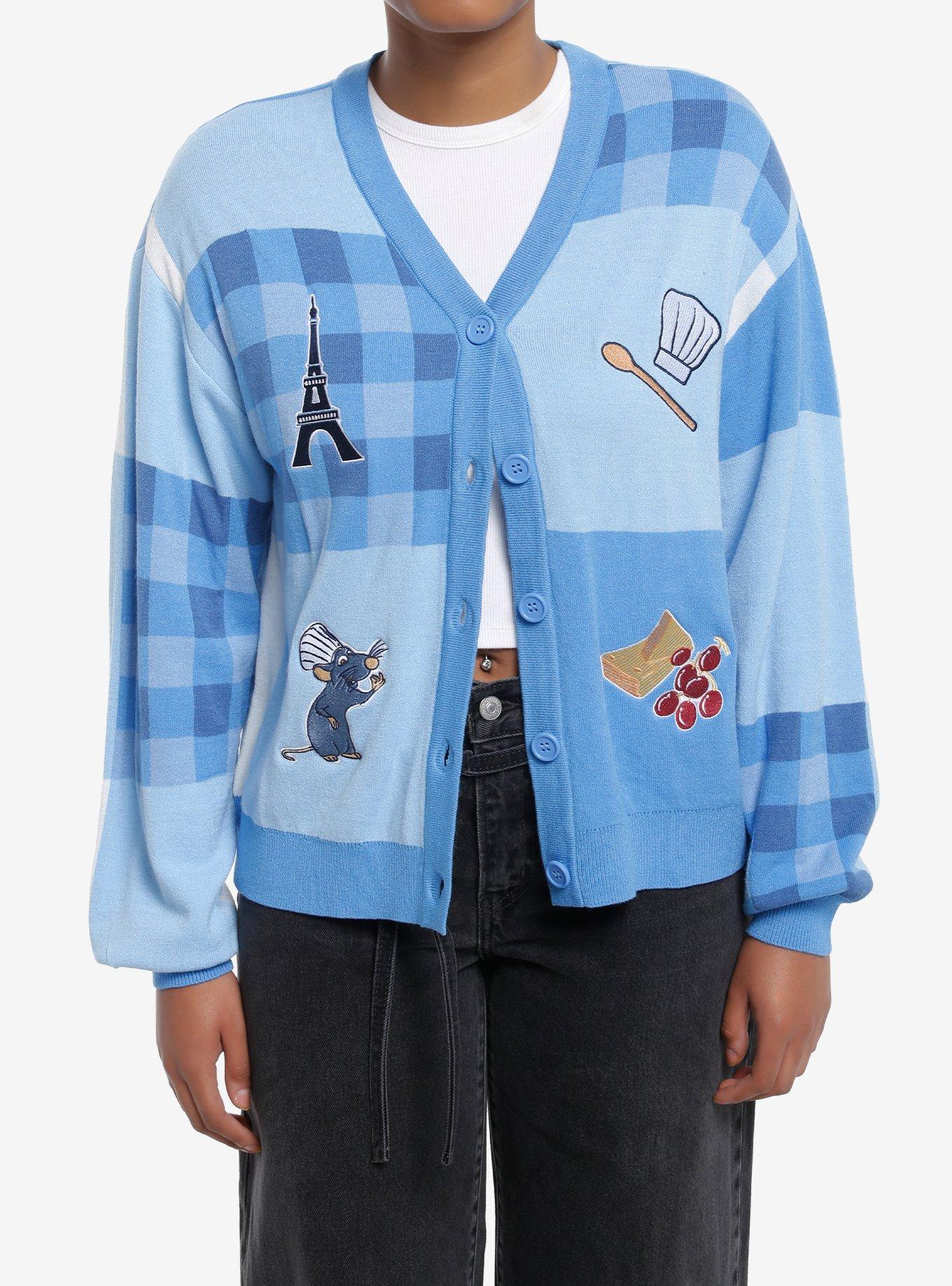 Disney Pixar Ratatouille Gingham Block Cardigan, , hi-res