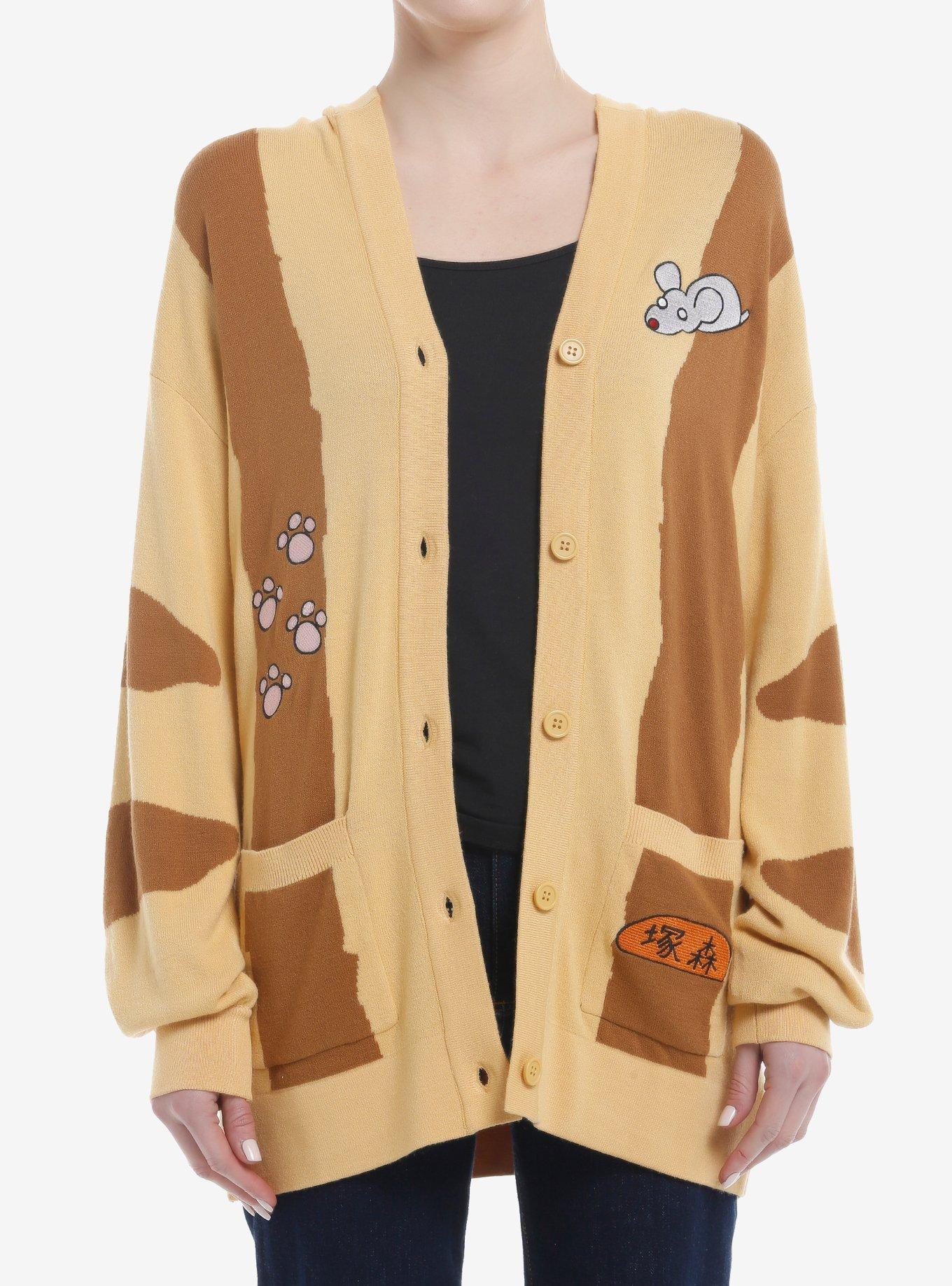 Studio Ghibli® My Neighbor Totoro Cat Bus Hooded Cardigan, , hi-res