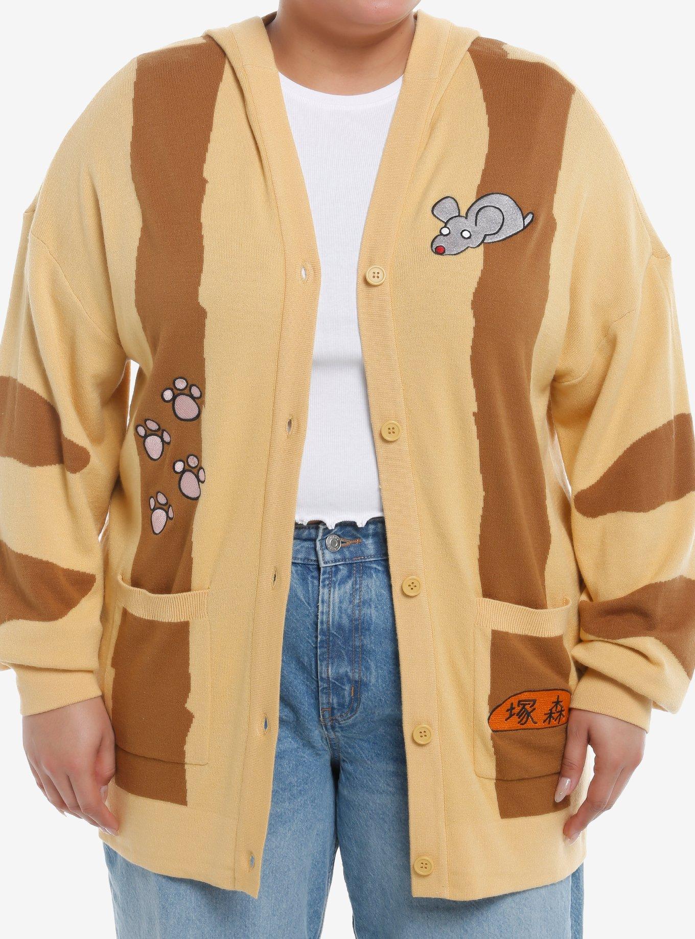 Studio Ghibli® My Neighbor Totoro Cat Bus Hooded Cardigan Plus Size, , hi-res