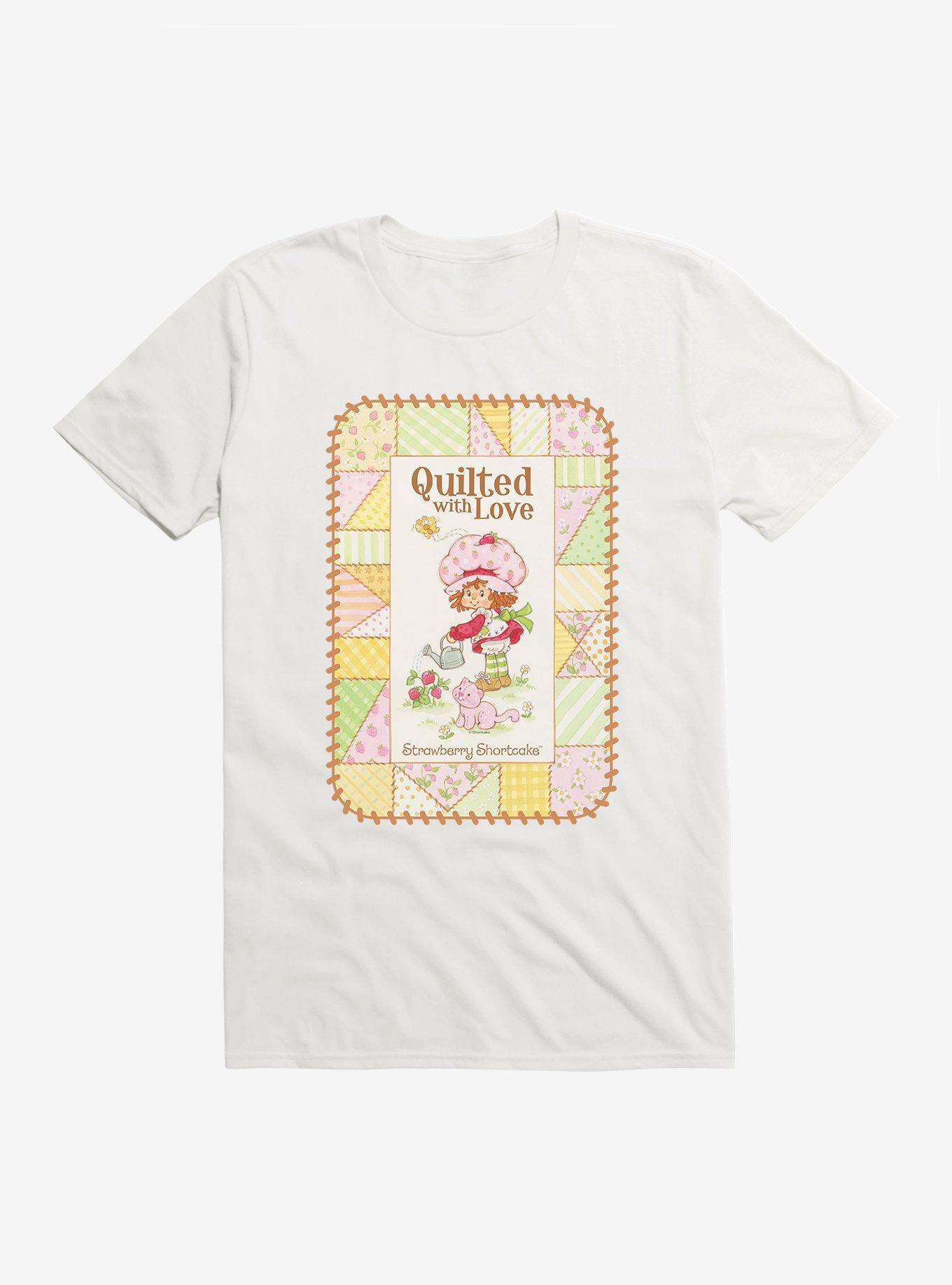 Strawberry Shortcake & Custard Quilted With Love T-Shirt, , hi-res