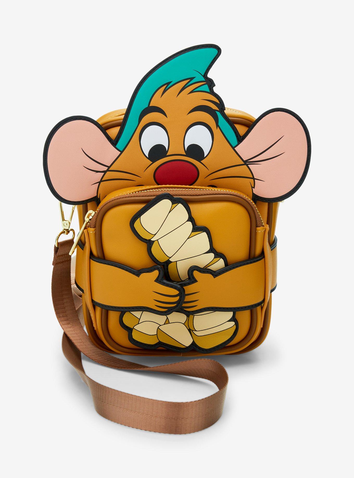 Loungefly Disney Cinderella Gus Gus Figural Crossbody Bag | BoxLunch