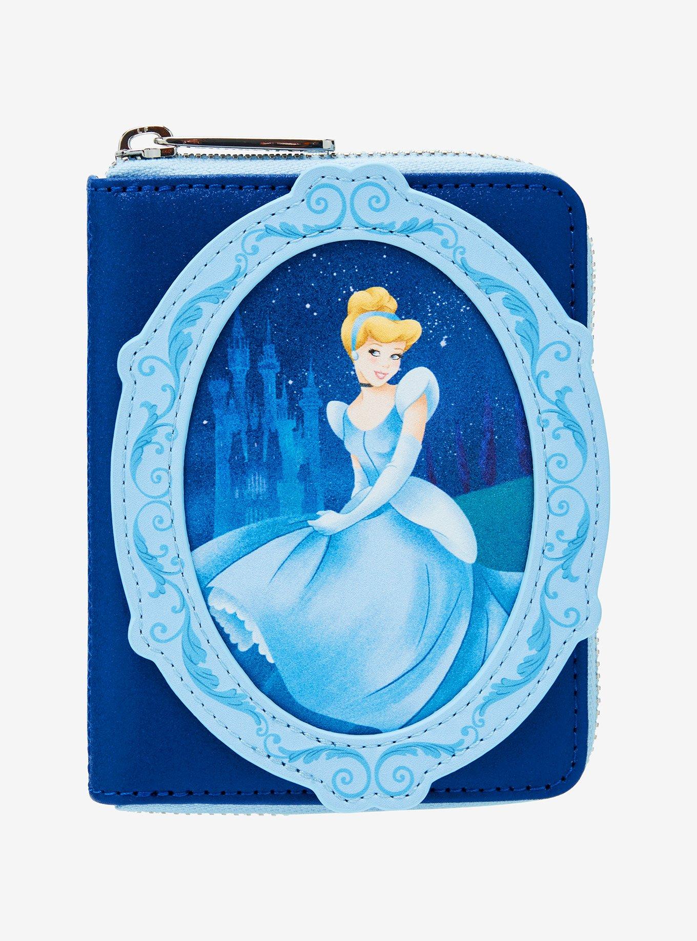 Loungefly Disney Cinderella 75th Anniversary Frame Portrait Small Zip Wallet, , hi-res