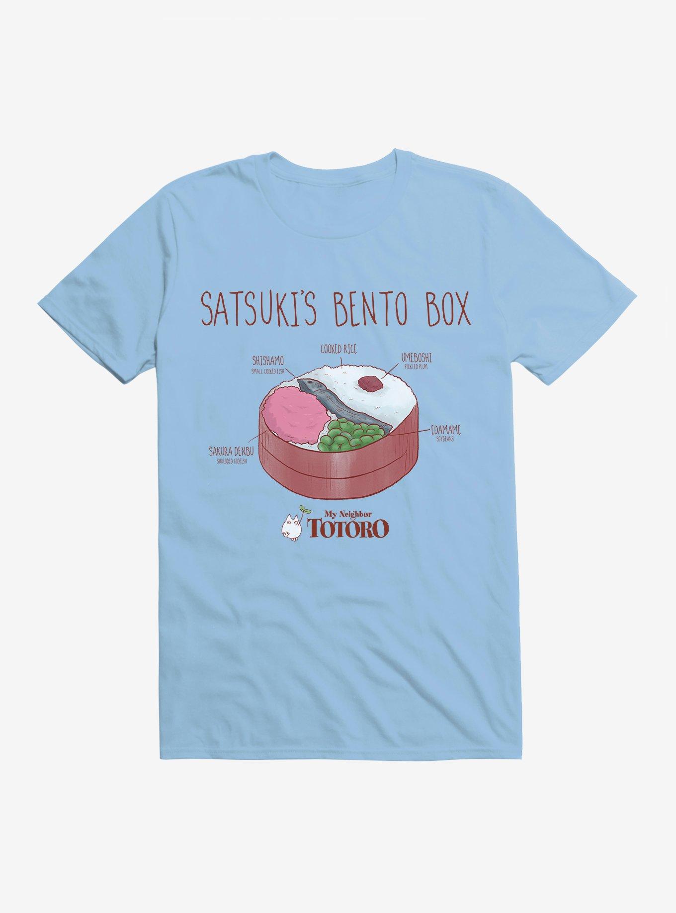 Studio Ghibli My Neighbor Totoro Satsuki's Bento Box T-Shirt, LIGHT BLUE, hi-res