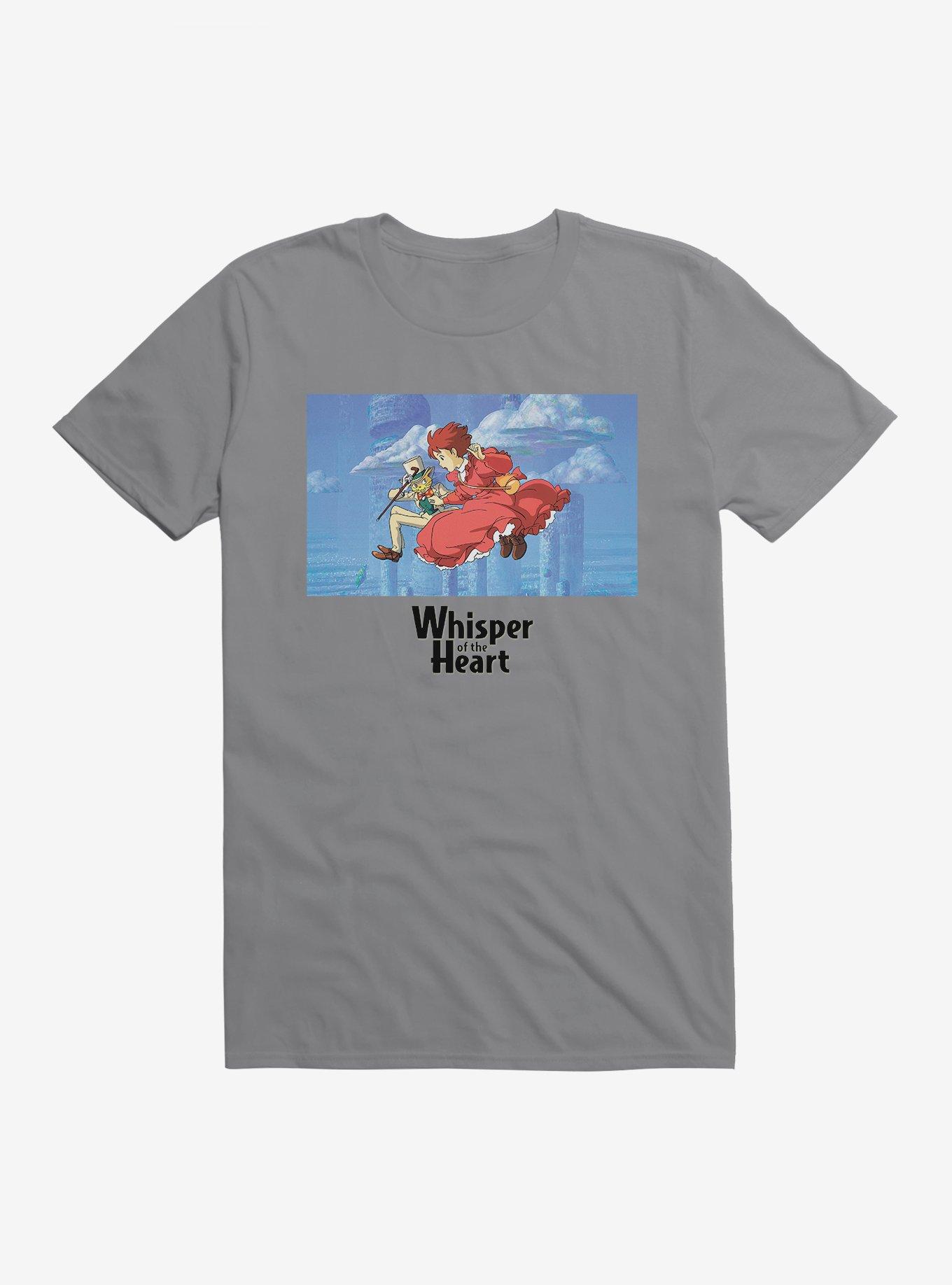Studio Ghibli Whisper Of The Heart T-Shirt, STORM GREY, hi-res
