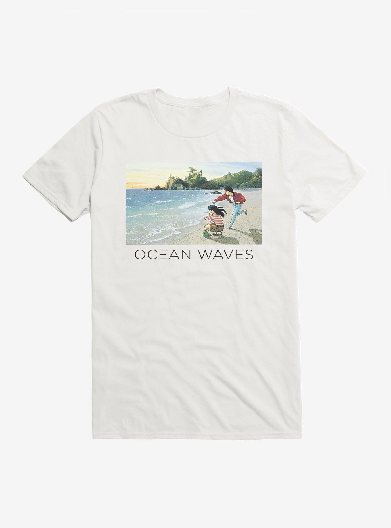 Studio Ghibli Ocean Waves T-Shirt, , hi-res