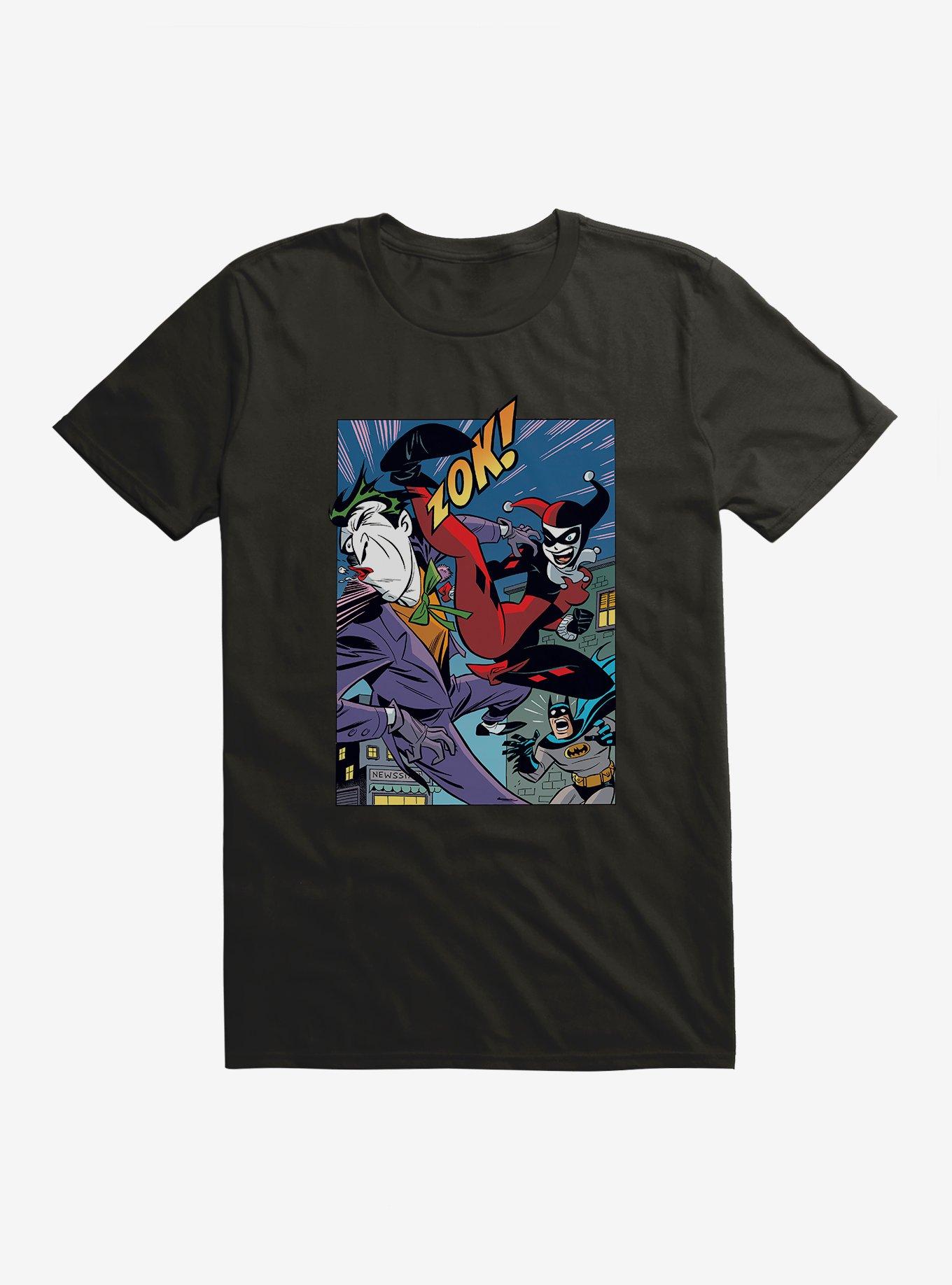 Batman Harley Quinn Joker Kick T-Shirt, , hi-res