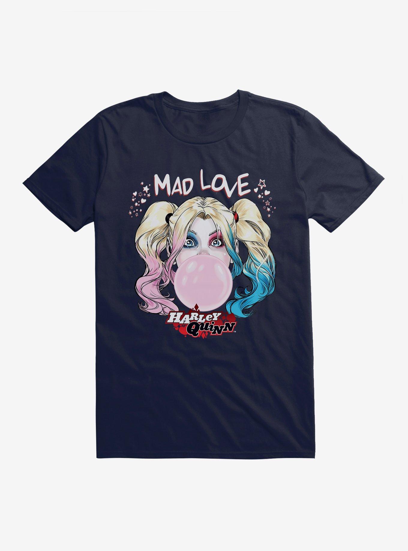 Batman Harley Quinn Mad Love T-Shirt, NAVY, hi-res