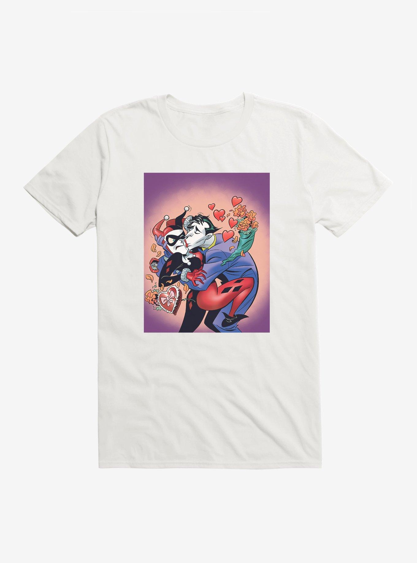 Batman Harley Quinn The Joker Valentines T-Shirt