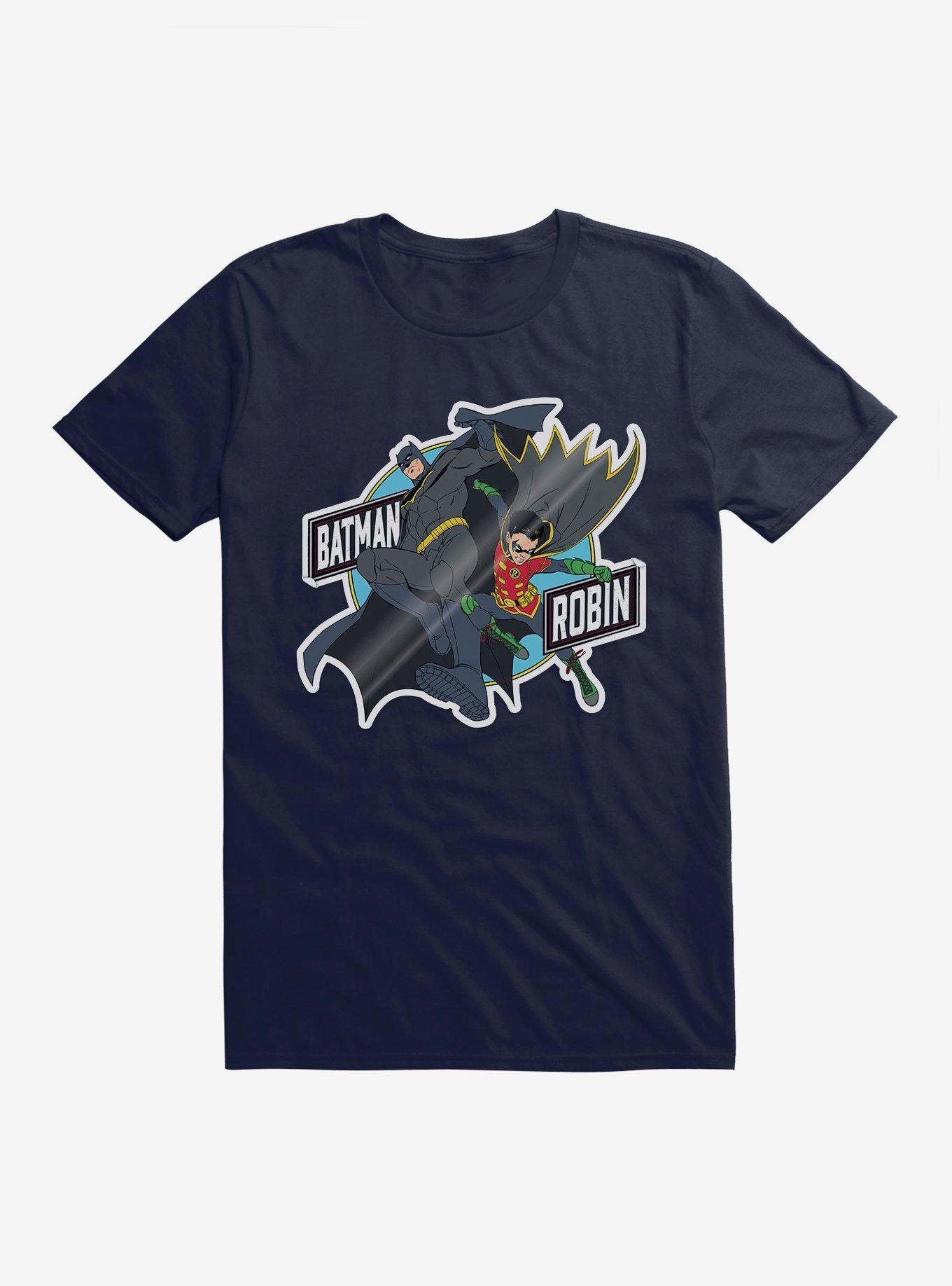 Batman and Robin T-Shirt, NAVY, hi-res