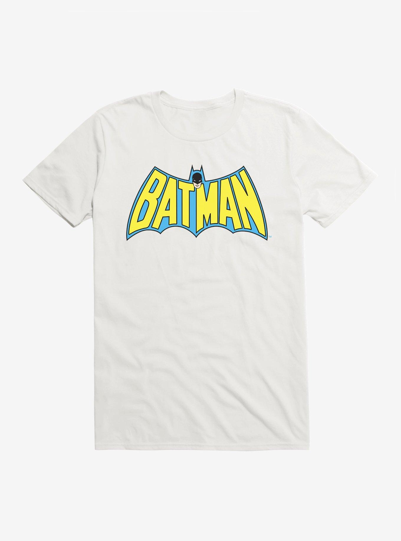 Batman 1966 TV Show LogoT-Shirt, WHITE, hi-res