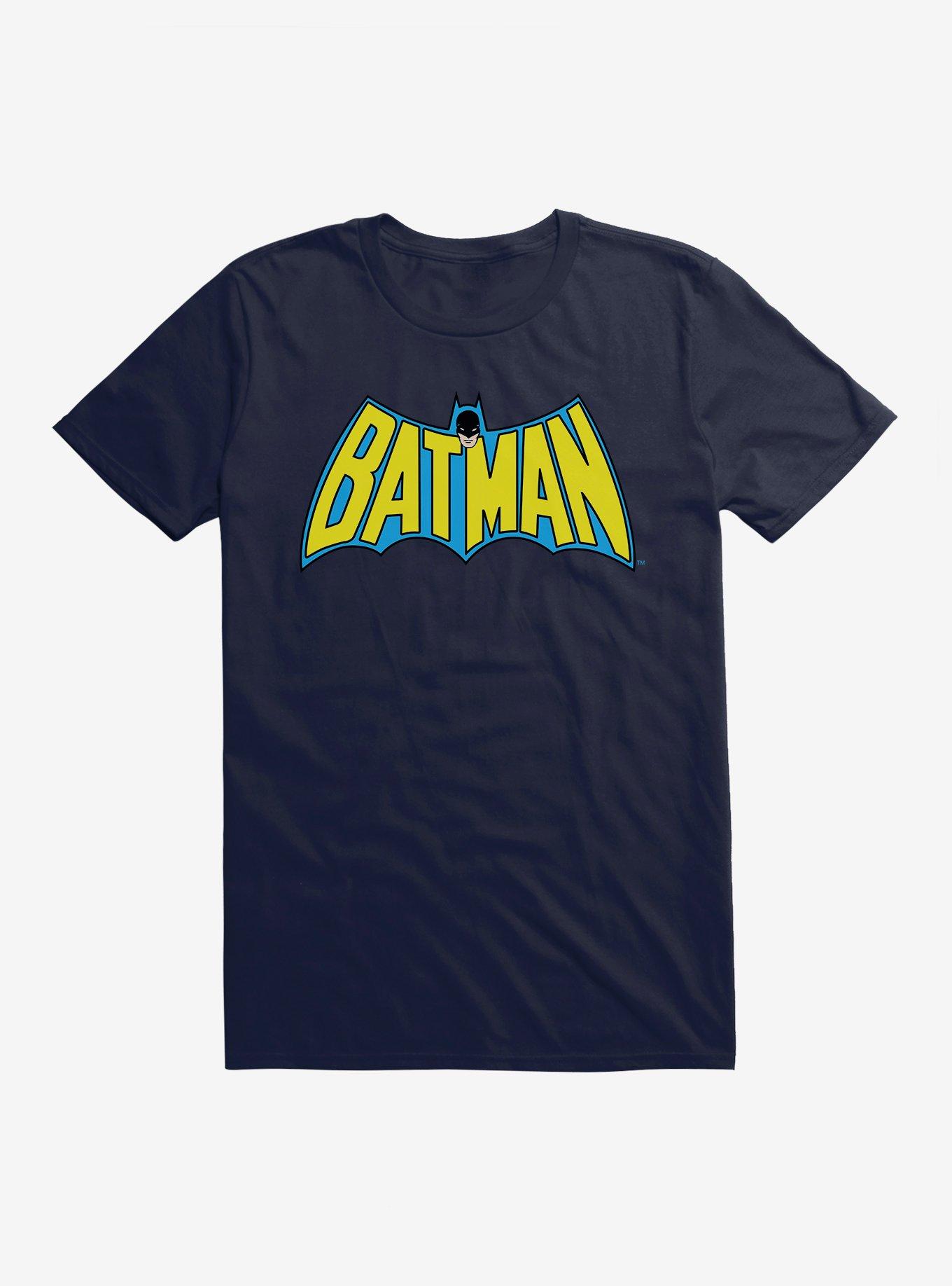 Batman 1966 TV Show LogoT-Shirt, NAVY, hi-res