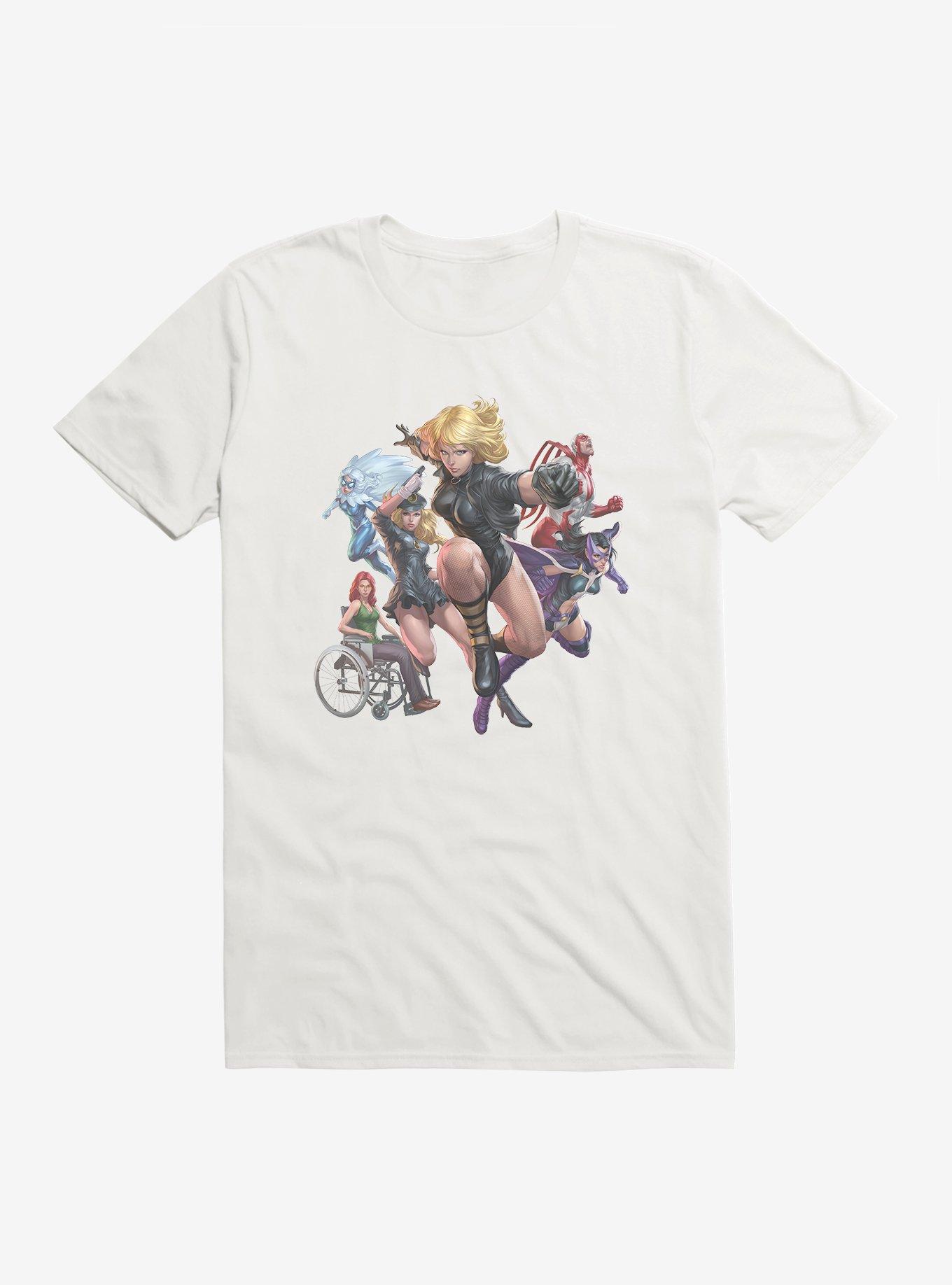 Batman Birds Of Prey Squad T-Shirt, WHITE, hi-res