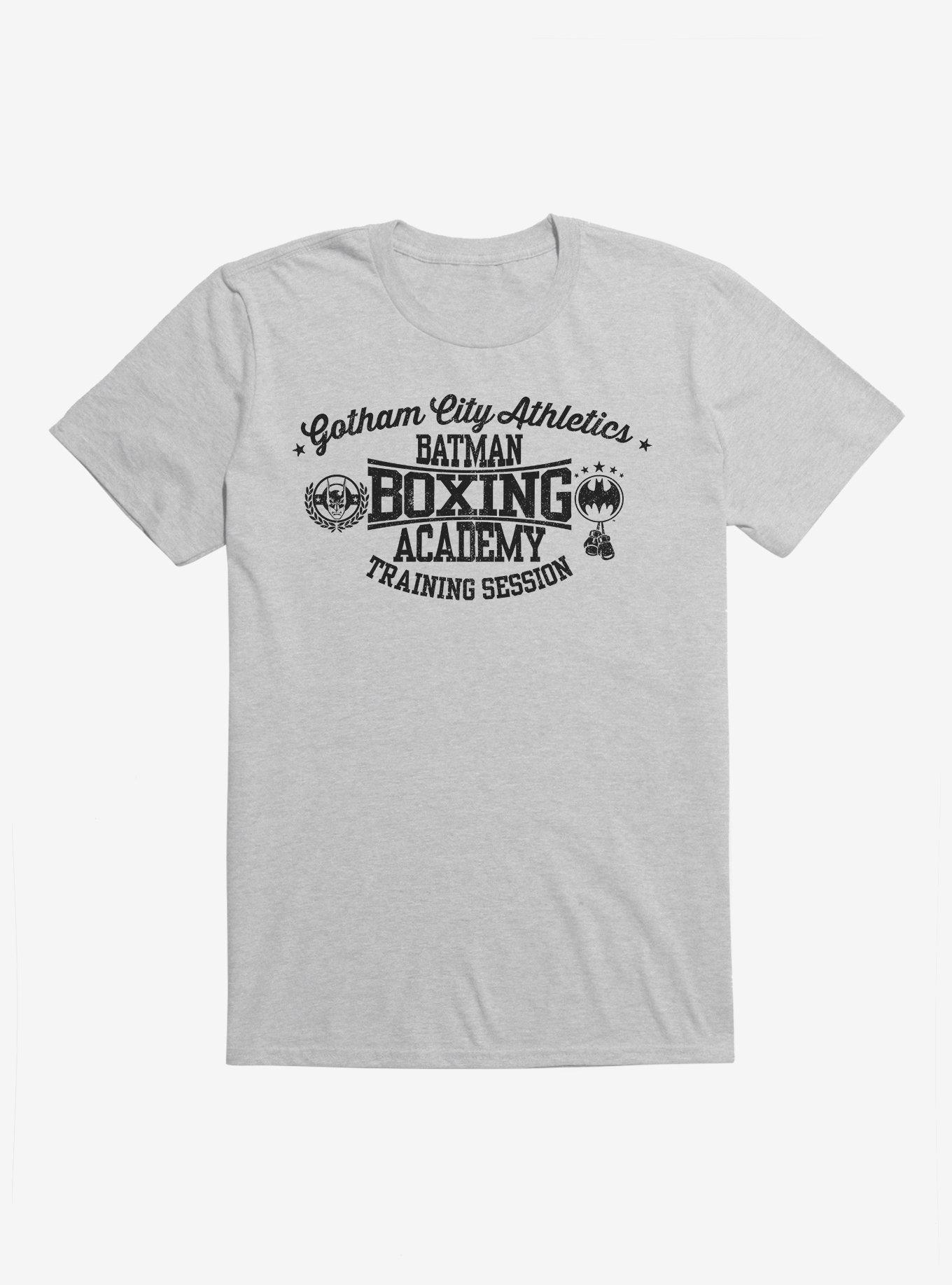 Batman Boxing Academy T-Shirt, HEATHER GREY, hi-res