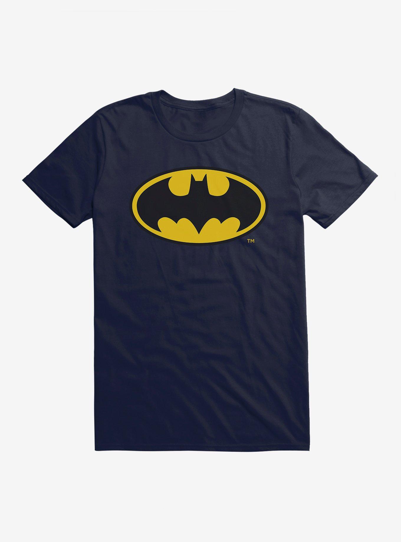 Batman 1989 LogoT-Shirt, NAVY, hi-res