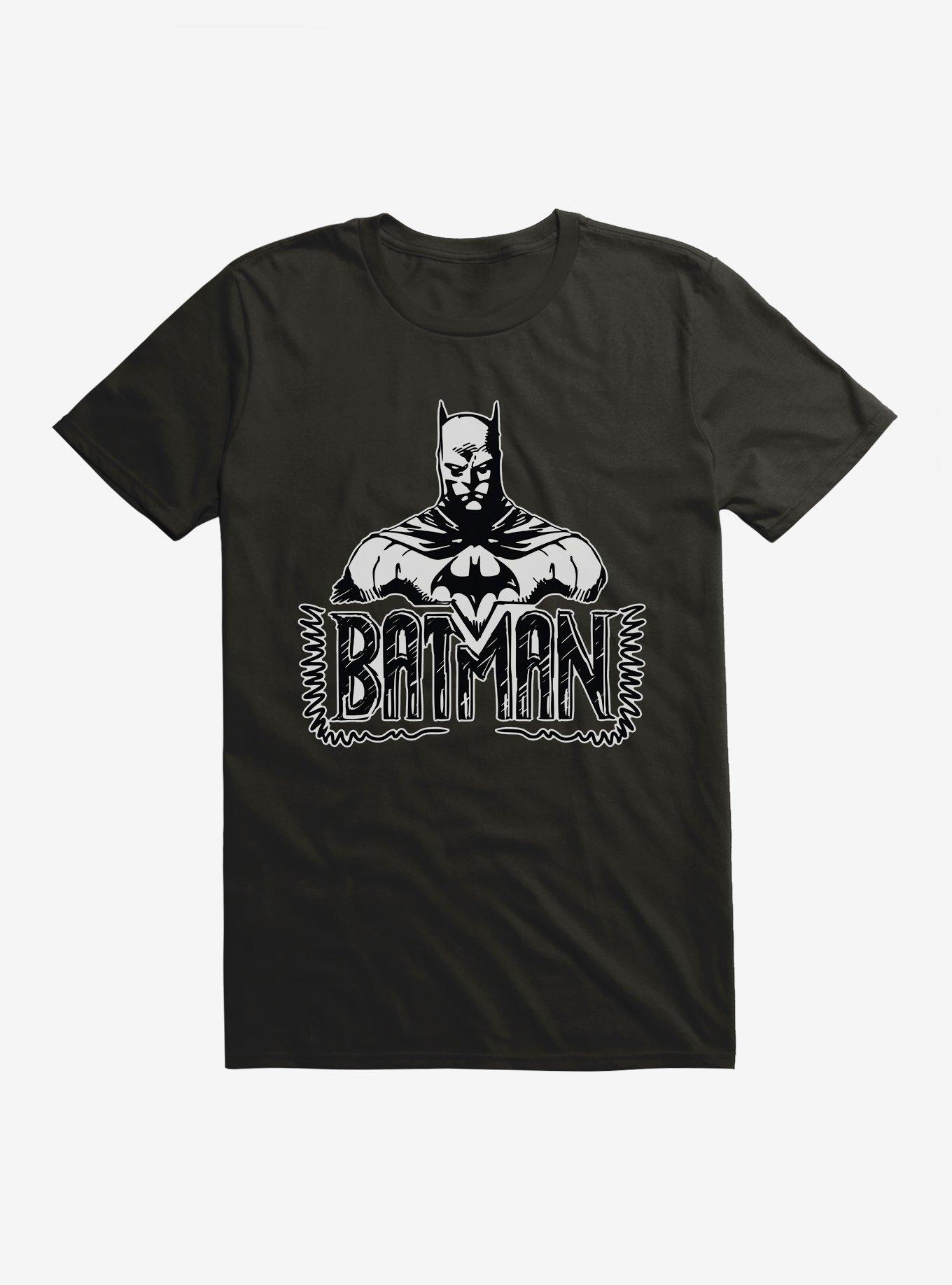 Batman Bust Sketch T-Shirt