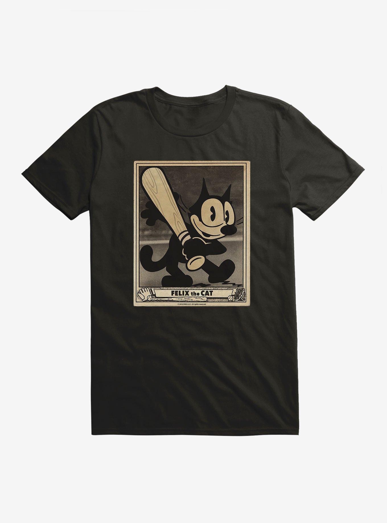 Felix The Cat Baseball Card T-Shirt