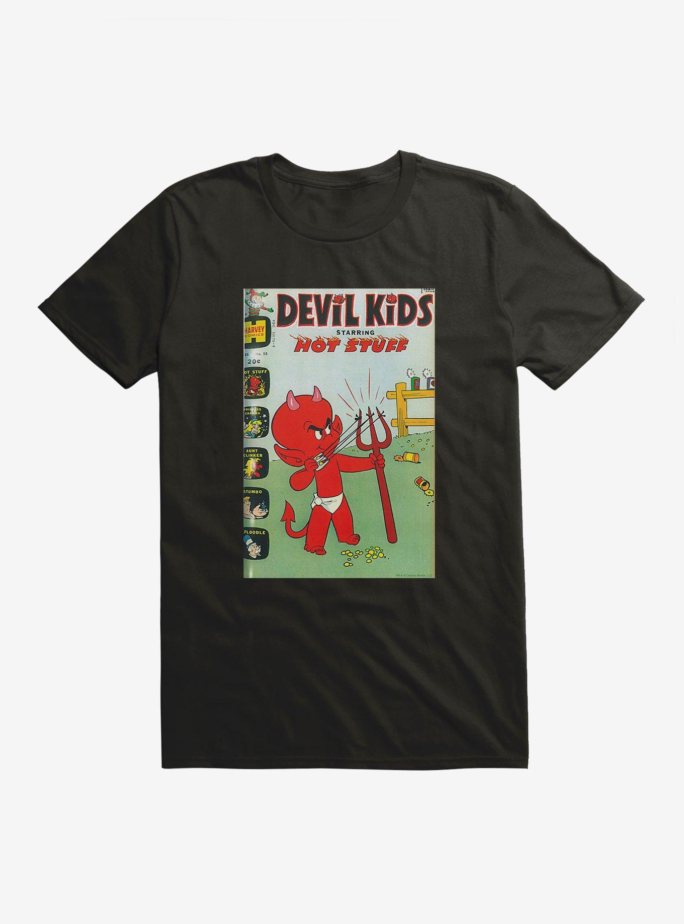 Hot Stuff The Little Devil Slingshot Comic Cover T-Shirt