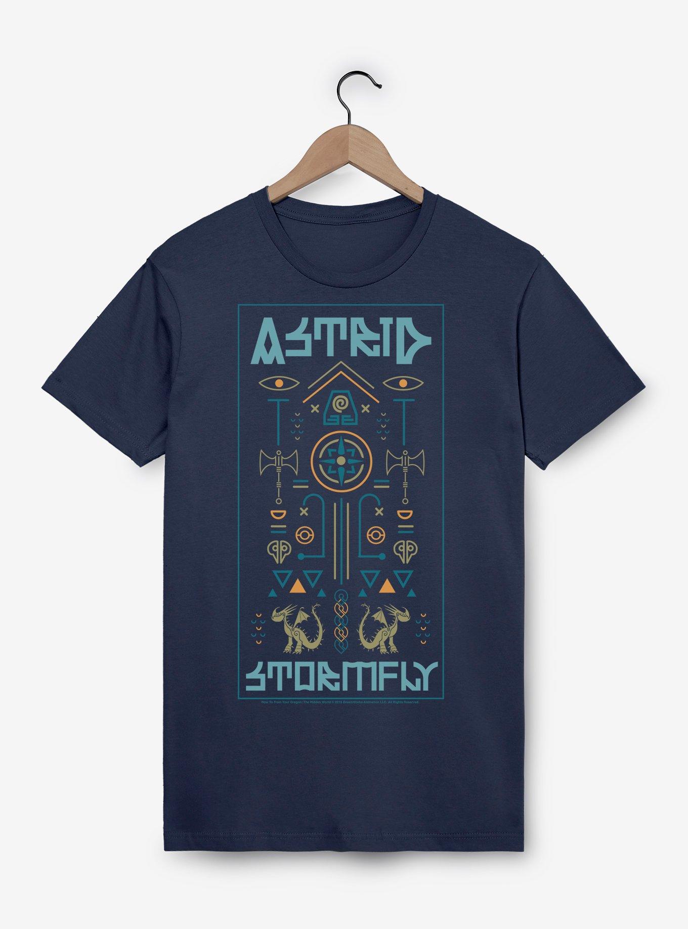 How To Train Your Dragon Astrid Stormfly T-Shirt