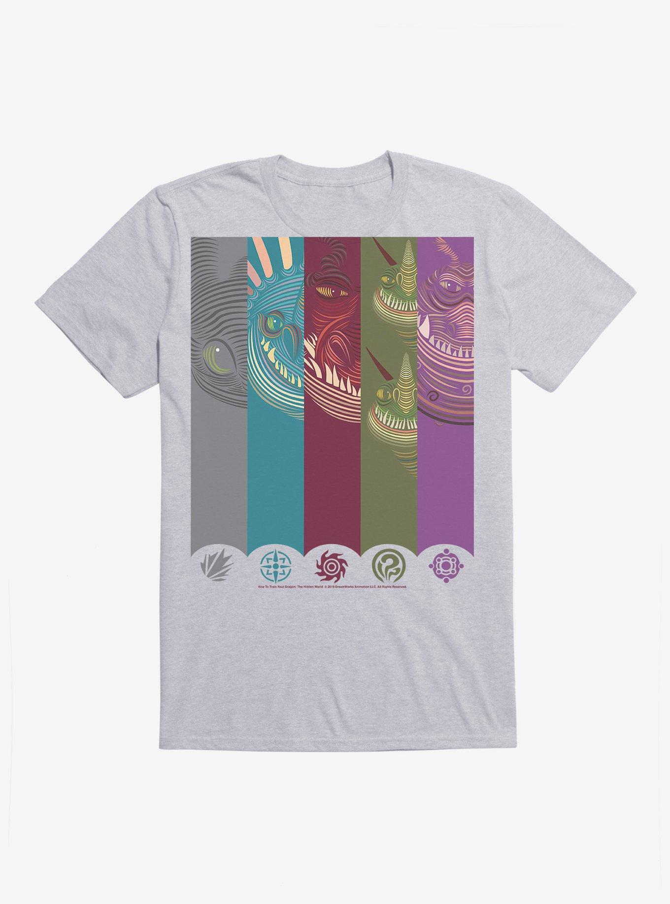 How To Train Your Dragon Characters & Logos T-Shirt, , hi-res