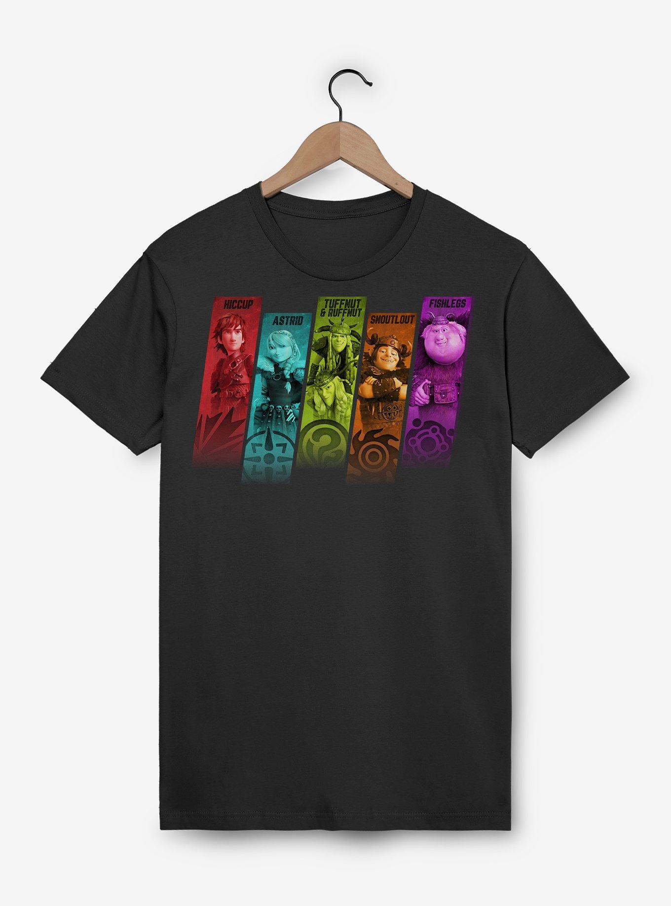 How To Train Your Dragon Characters T-Shirt